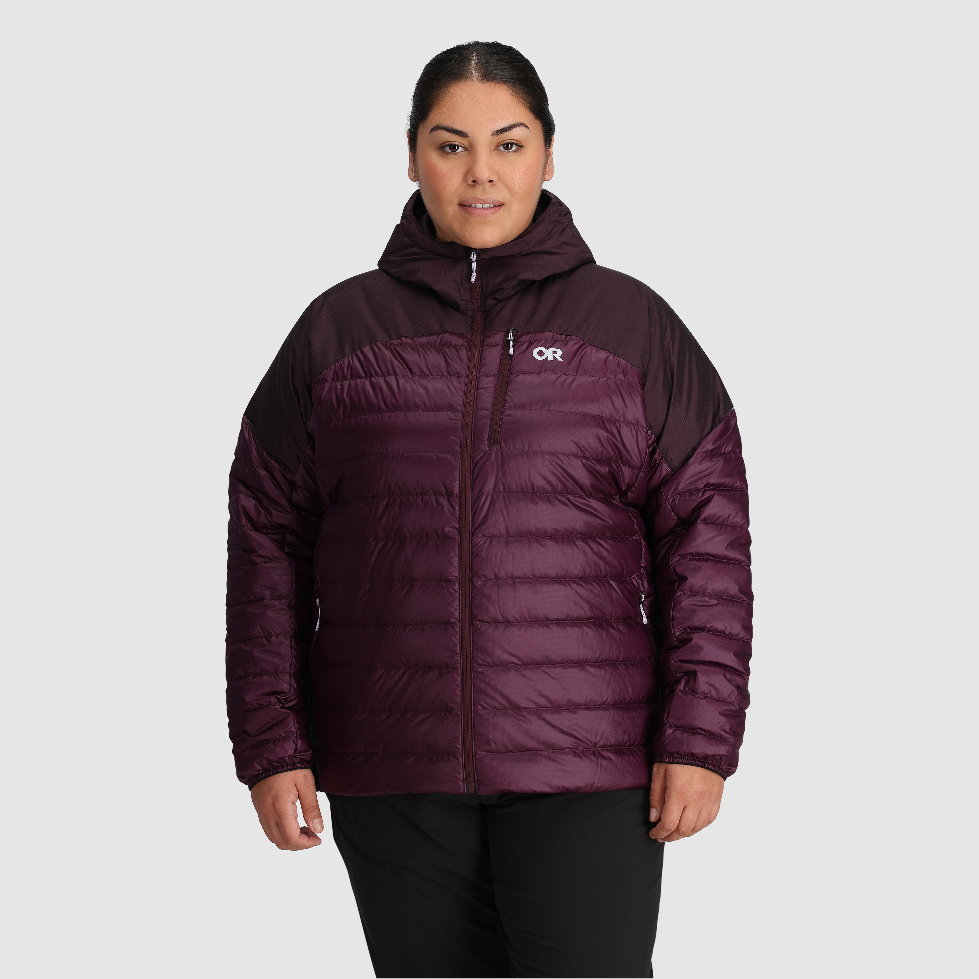 Women's Waterproof Helium Down Hoodie for Alpine Adventures | Plus Size
