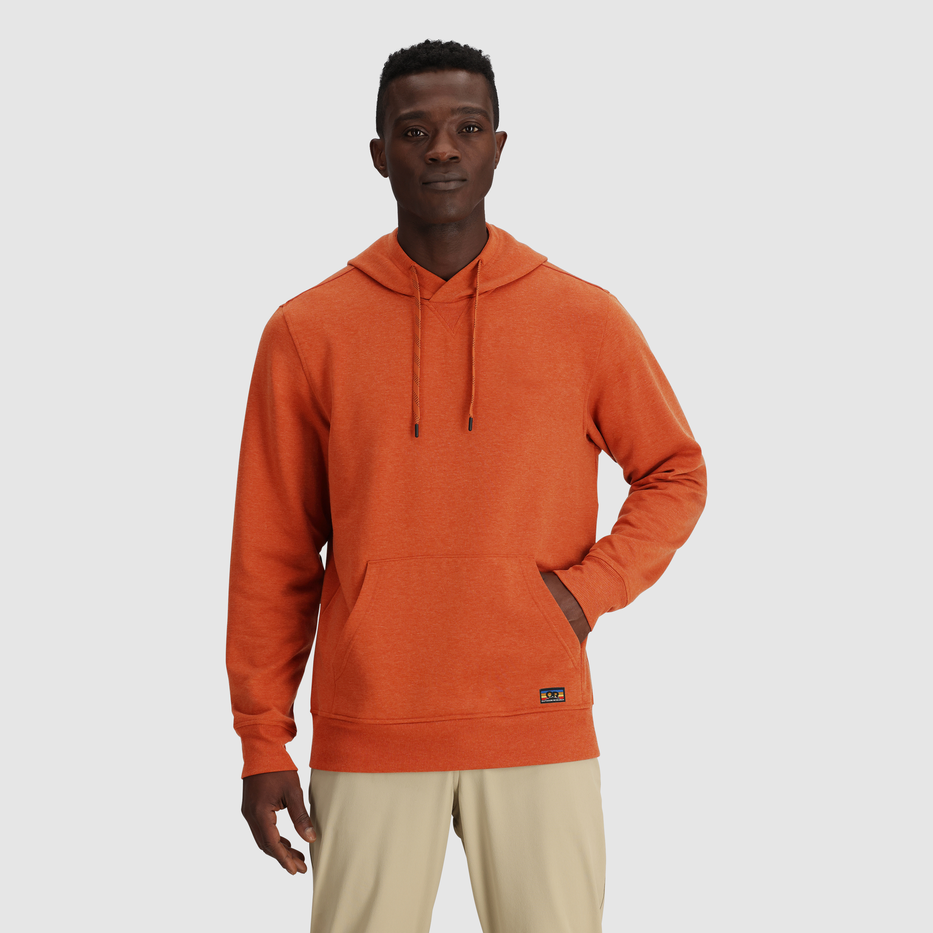 Men's Fleece Pullover Hoodie with UPF 30 & Moisture-Wicking | Essential Comfort