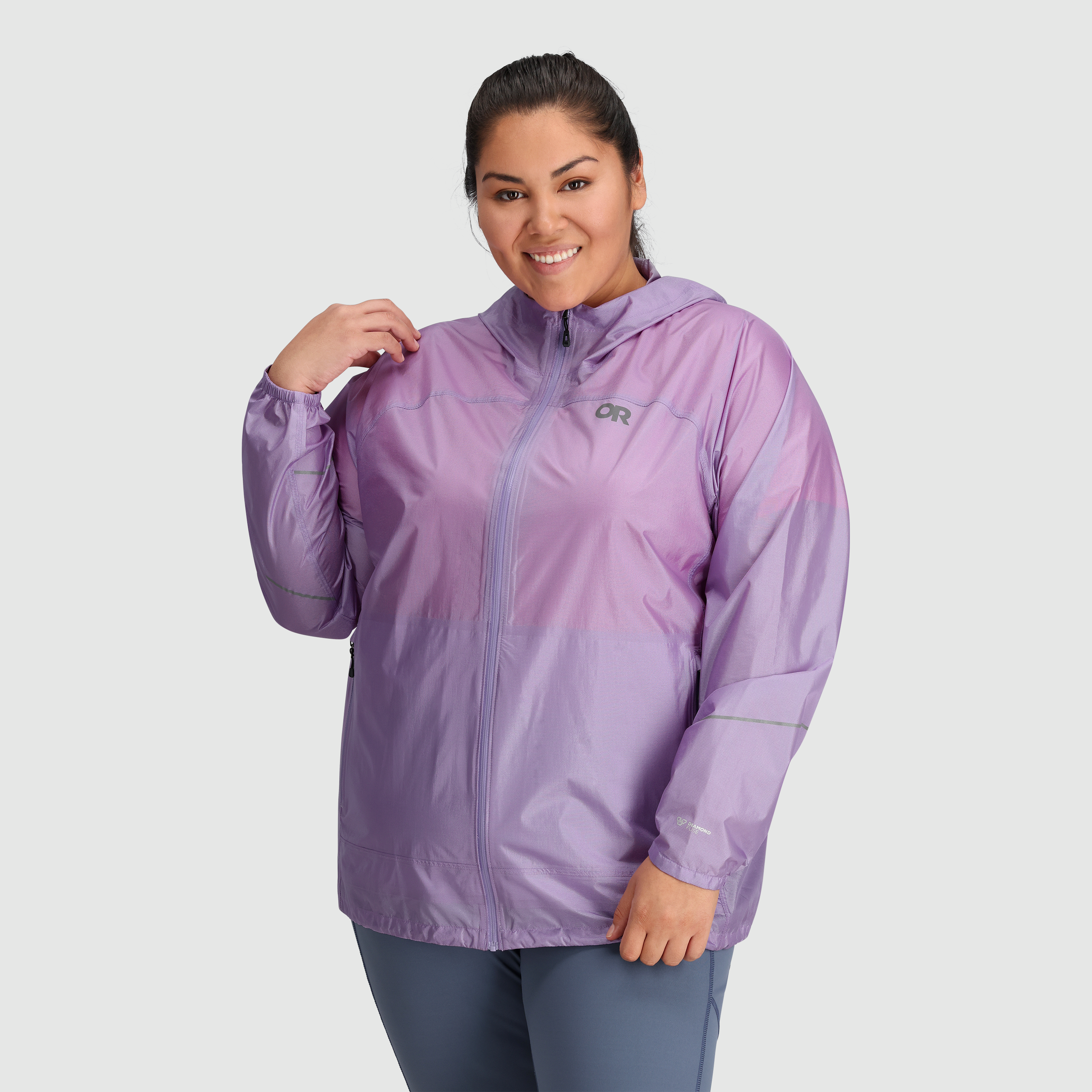Ultra-Packable Women's Rain Jacket for Hiking | Helium