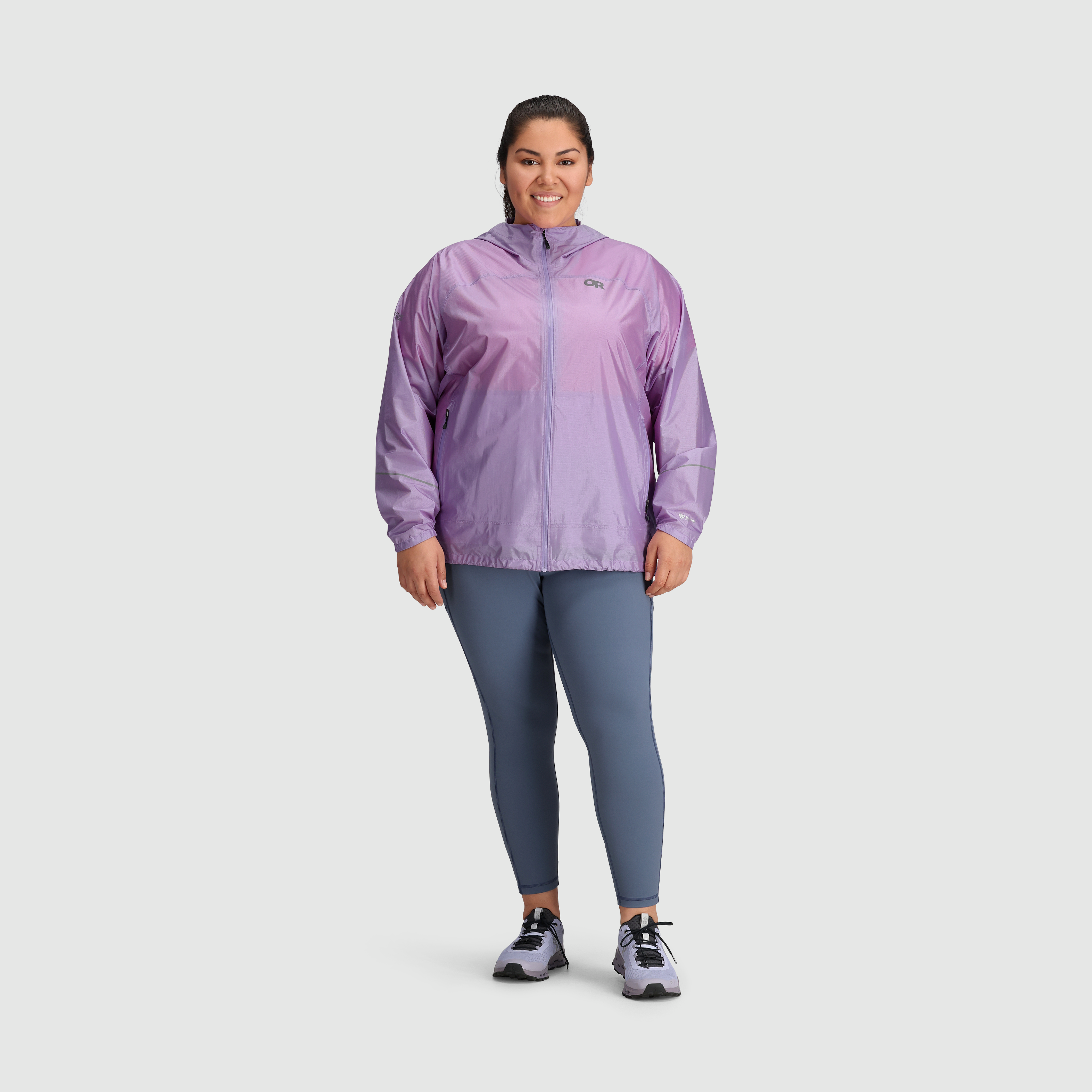 Ultra-Packable Women's Rain Jacket for Hiking | Helium
