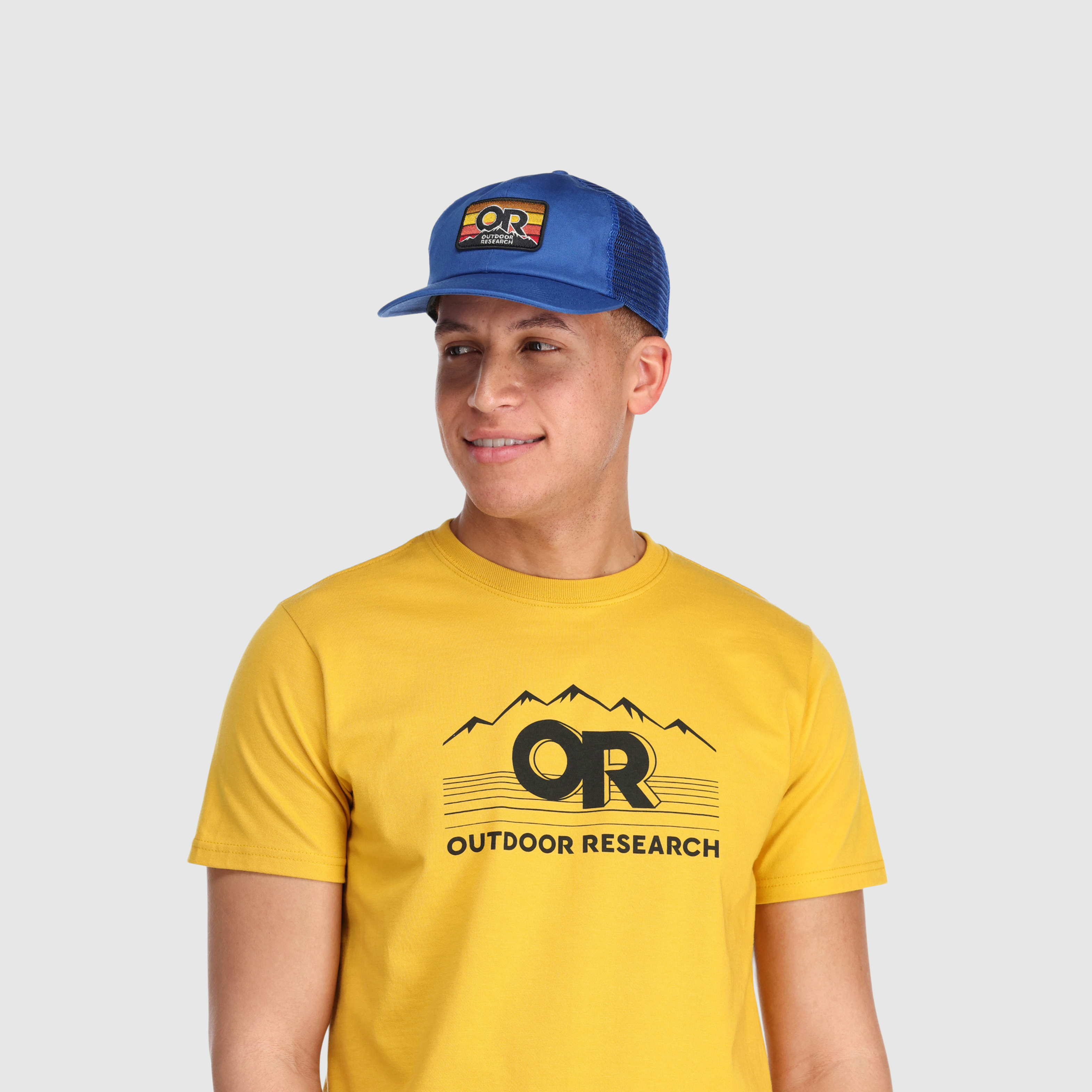 Breathable Mesh Trucker Cap for Hiking & Outdoor | Advocate Stripe Patch
