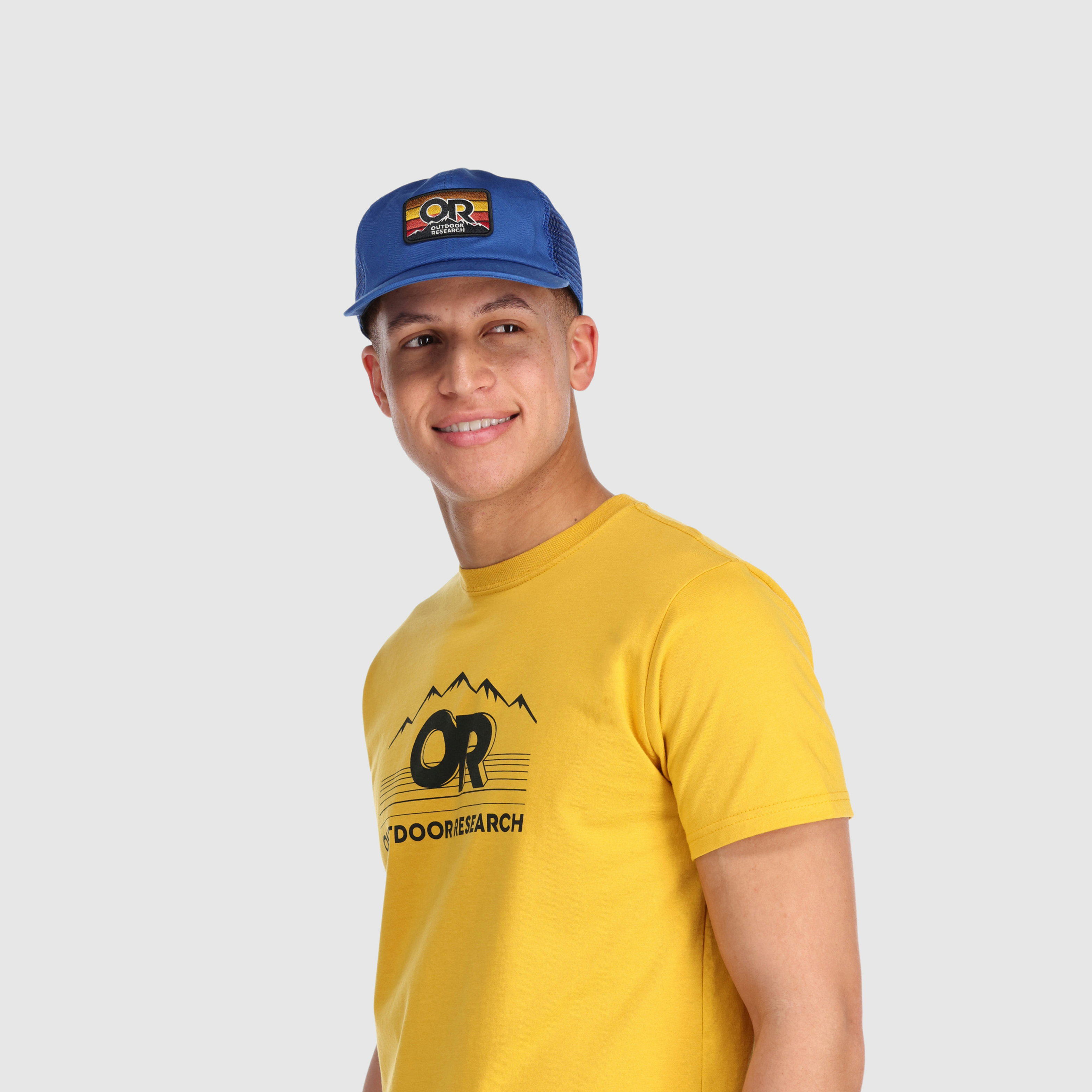 Breathable Mesh Trucker Cap for Hiking & Outdoor | Advocate Stripe Patch