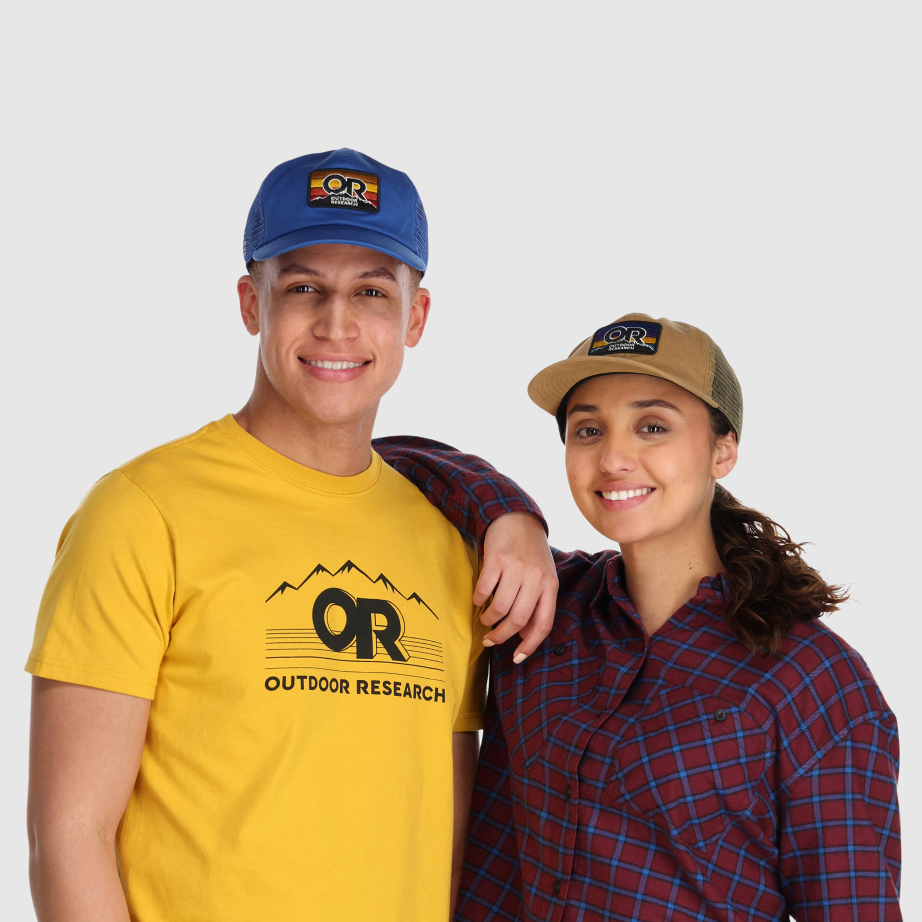 Breathable Mesh Trucker Cap for Hiking & Outdoor | Advocate Stripe Patch