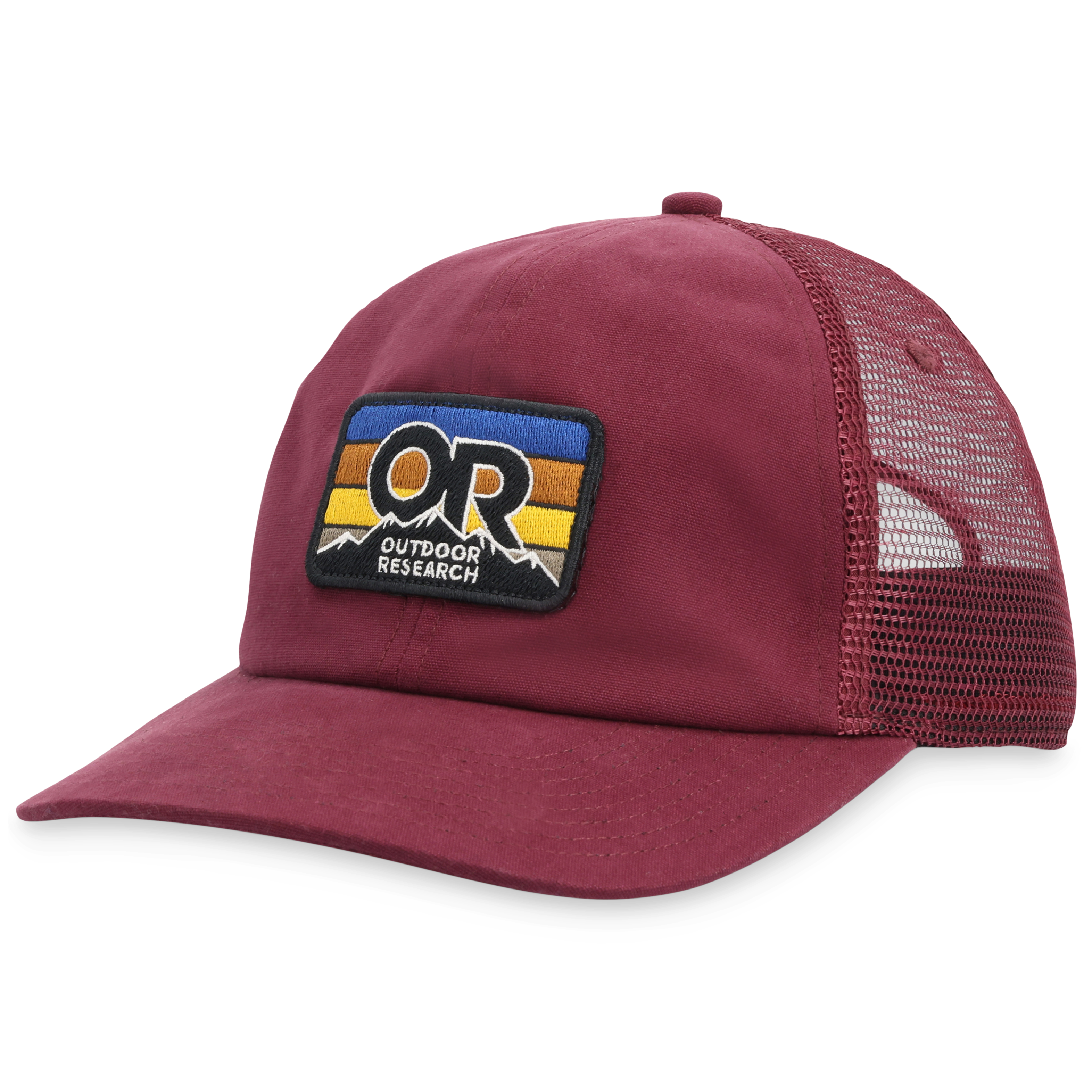 Breathable Mesh Trucker Cap for Hiking & Outdoor | Advocate Stripe Patch