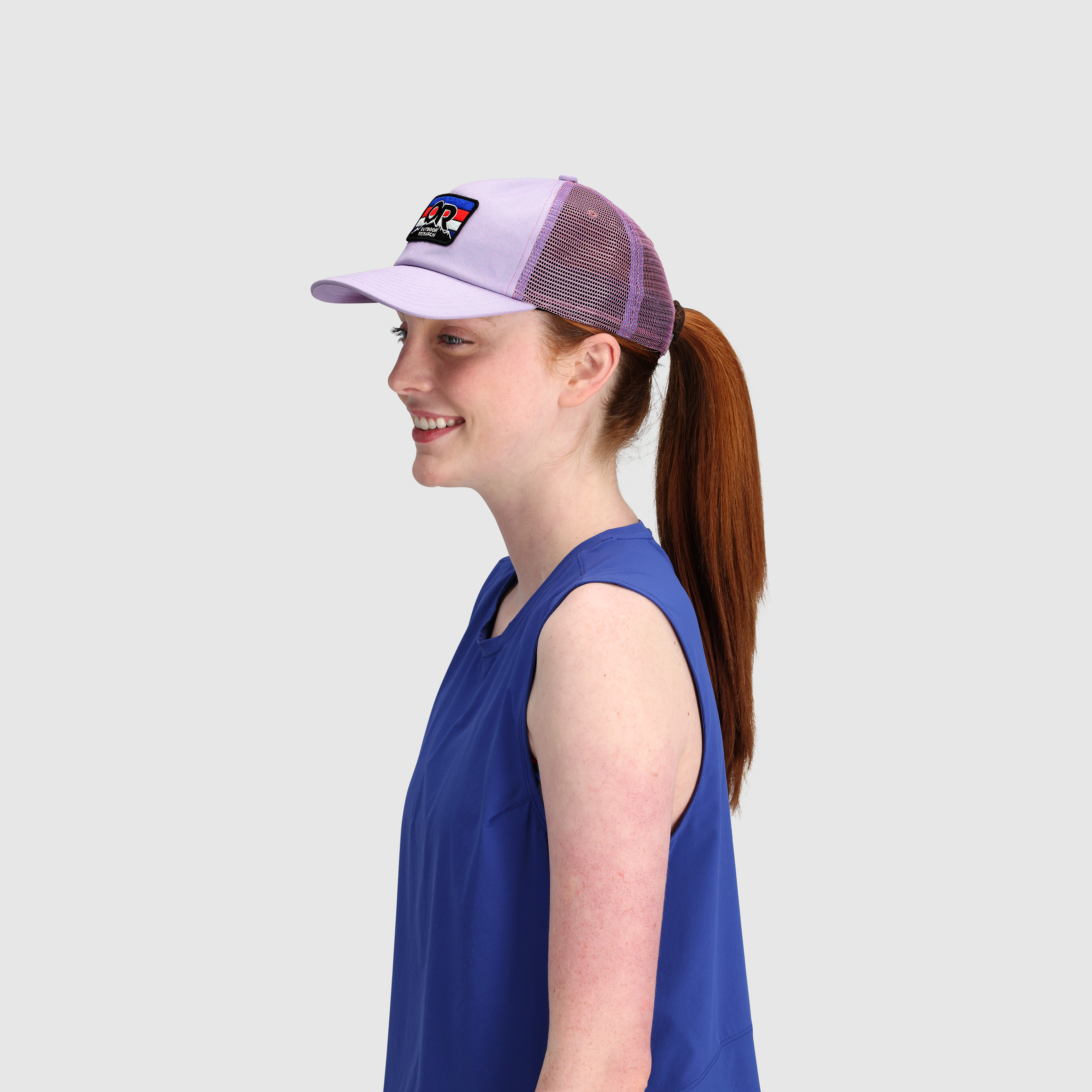 Breathable Mesh Trucker Cap for Hiking & Outdoor | Advocate Stripe Patch