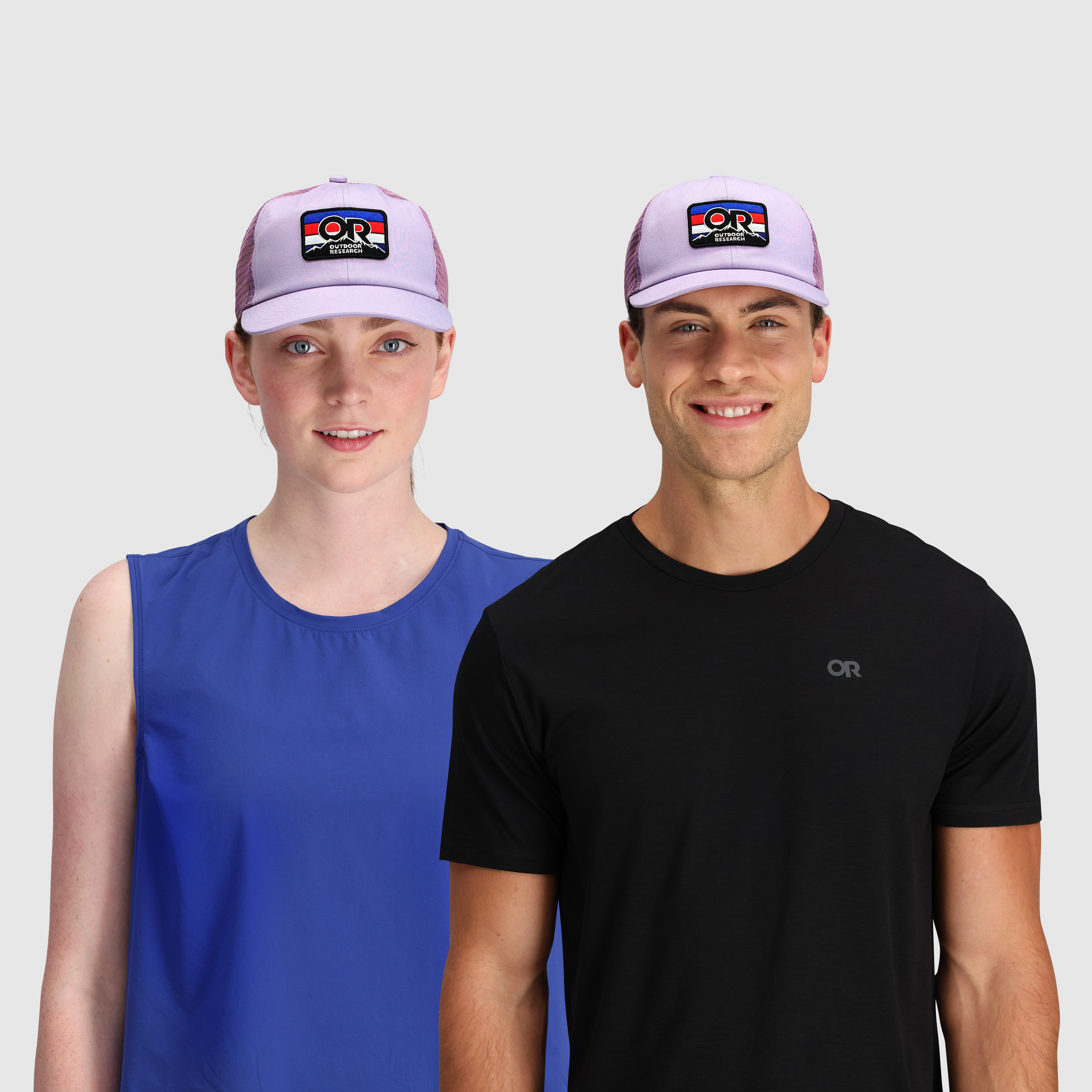 Breathable Mesh Trucker Cap for Hiking & Outdoor | Advocate Stripe Patch