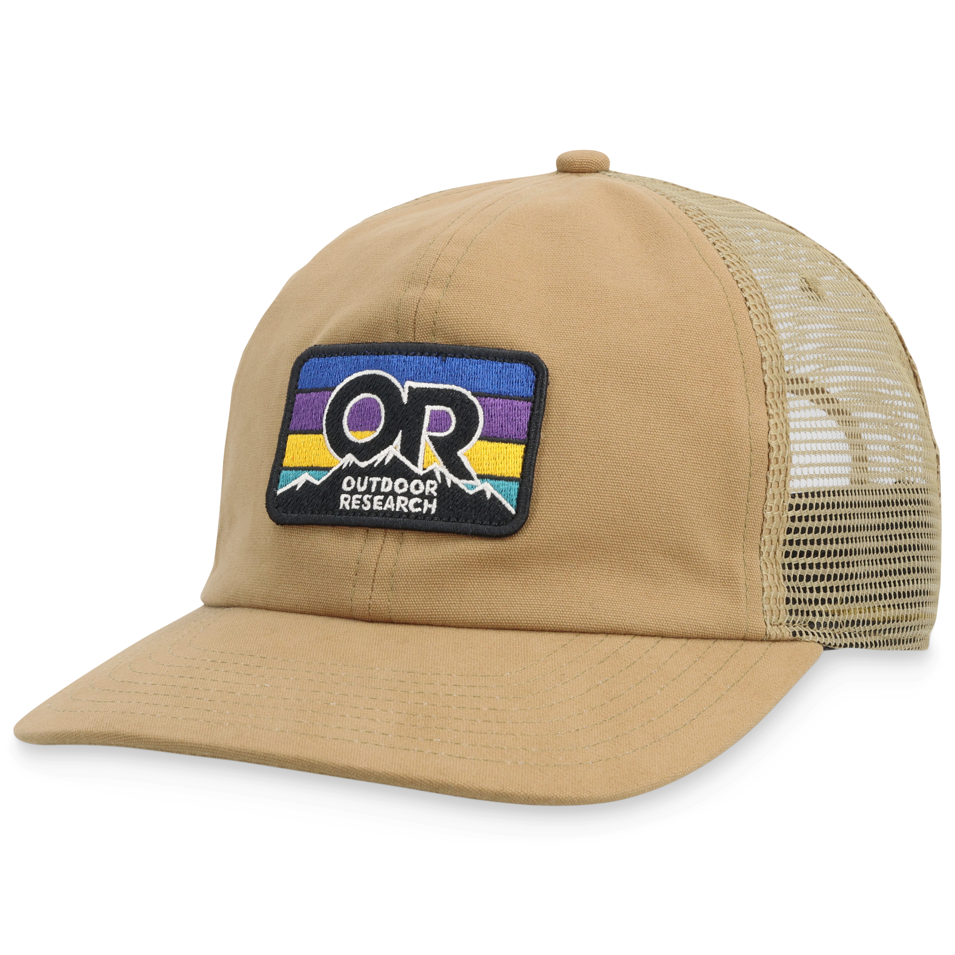Breathable Mesh Trucker Cap for Hiking & Outdoor | Advocate Stripe Patch