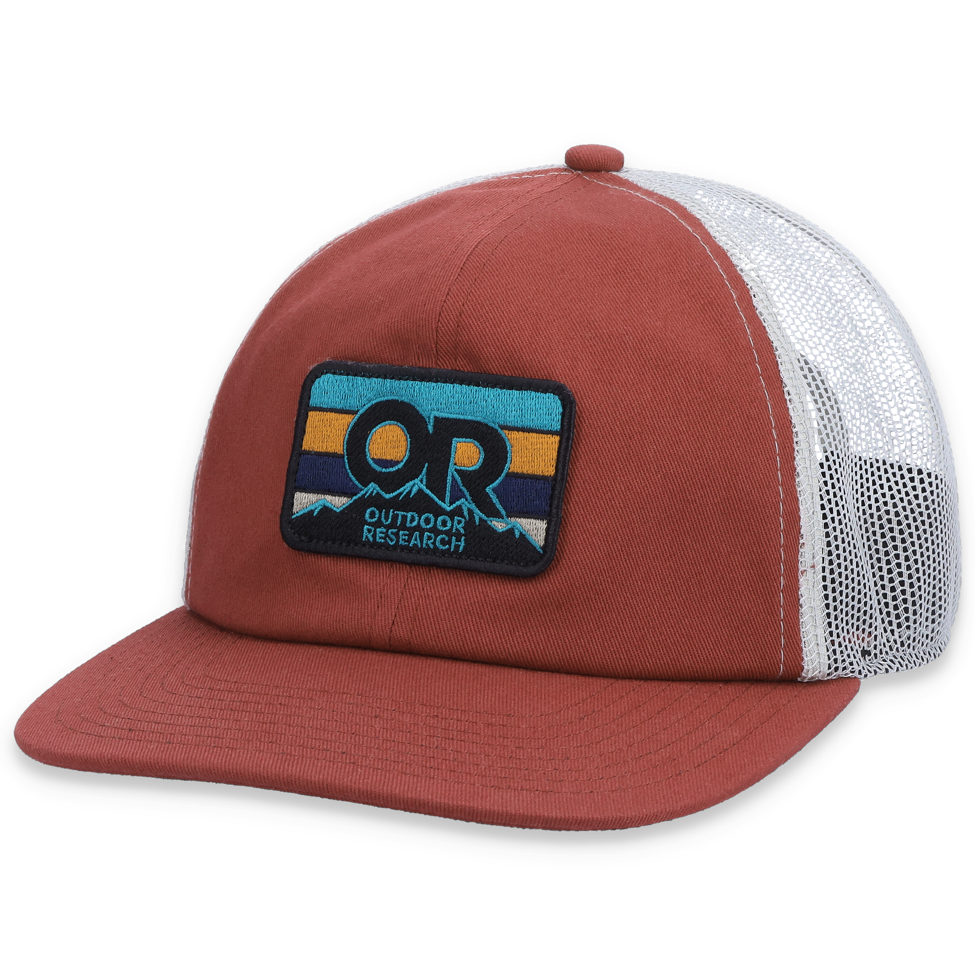 Breathable Mesh Trucker Cap for Hiking & Outdoor | Advocate Stripe Patch