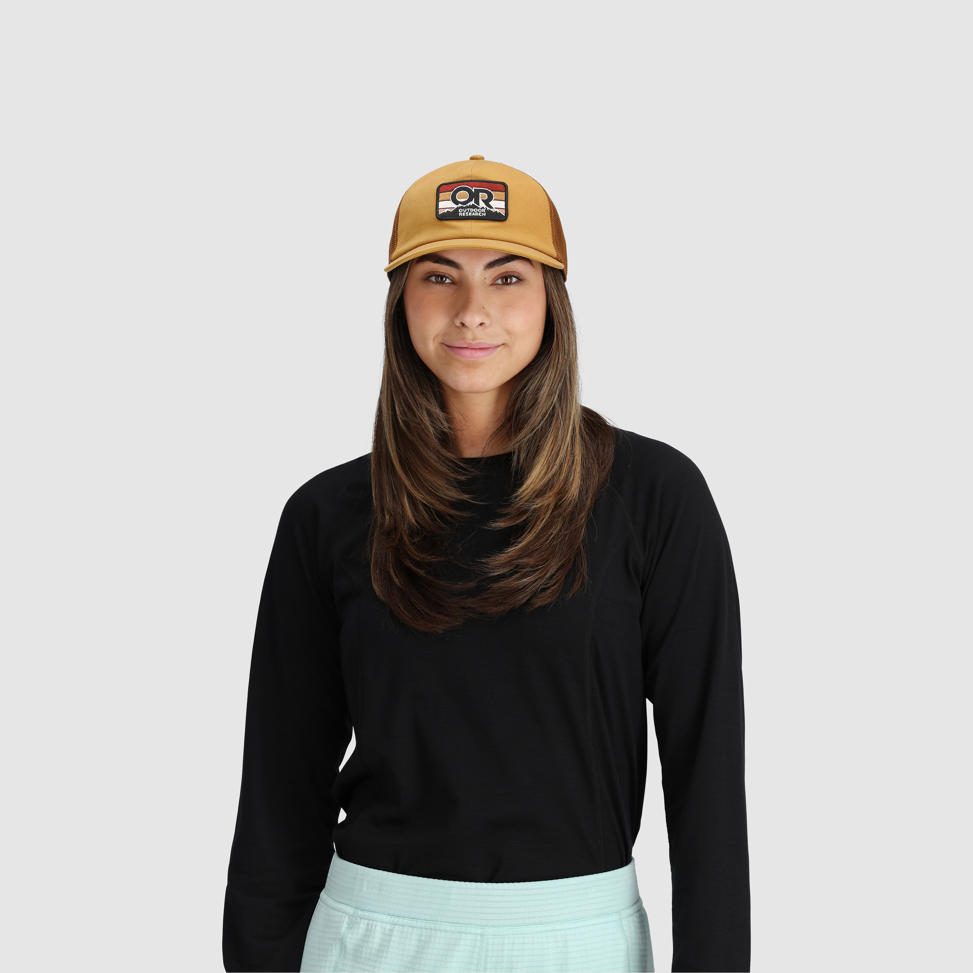 Breathable Mesh Trucker Cap for Hiking & Outdoor | Advocate Stripe Patch