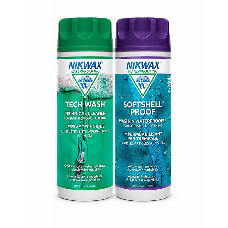 Softshell Cleaning & Waterproofing Duo Pack | Nikwax 300ml