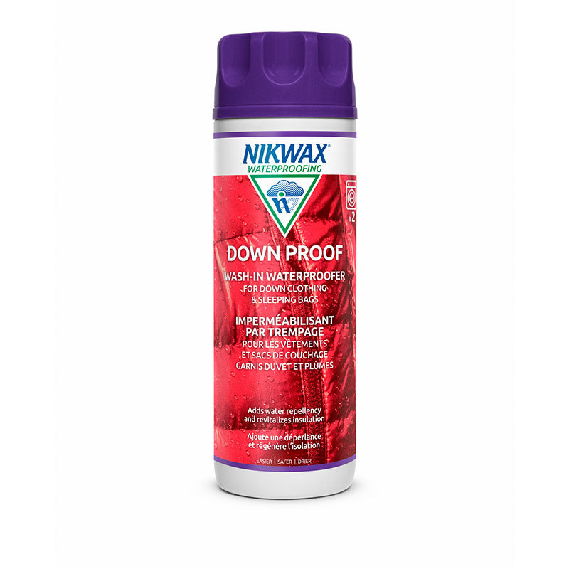 Down Proof Waterproofing Wash for Down Jackets & Sleeping Bags | Nikwax 300ml