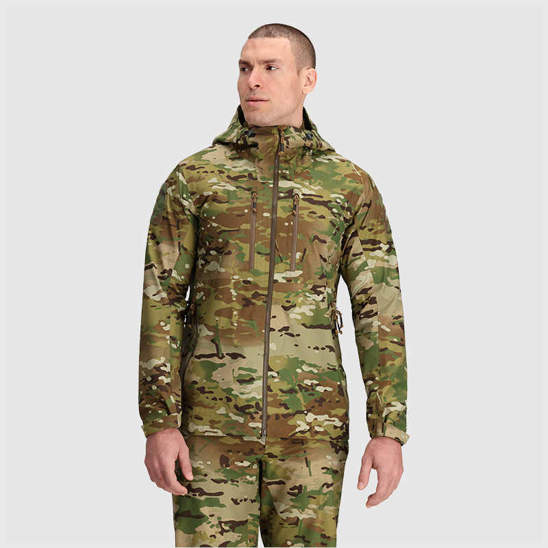 Waterproof Multicam Mountain Jacket for Outdoor Adventures | Allies Collection