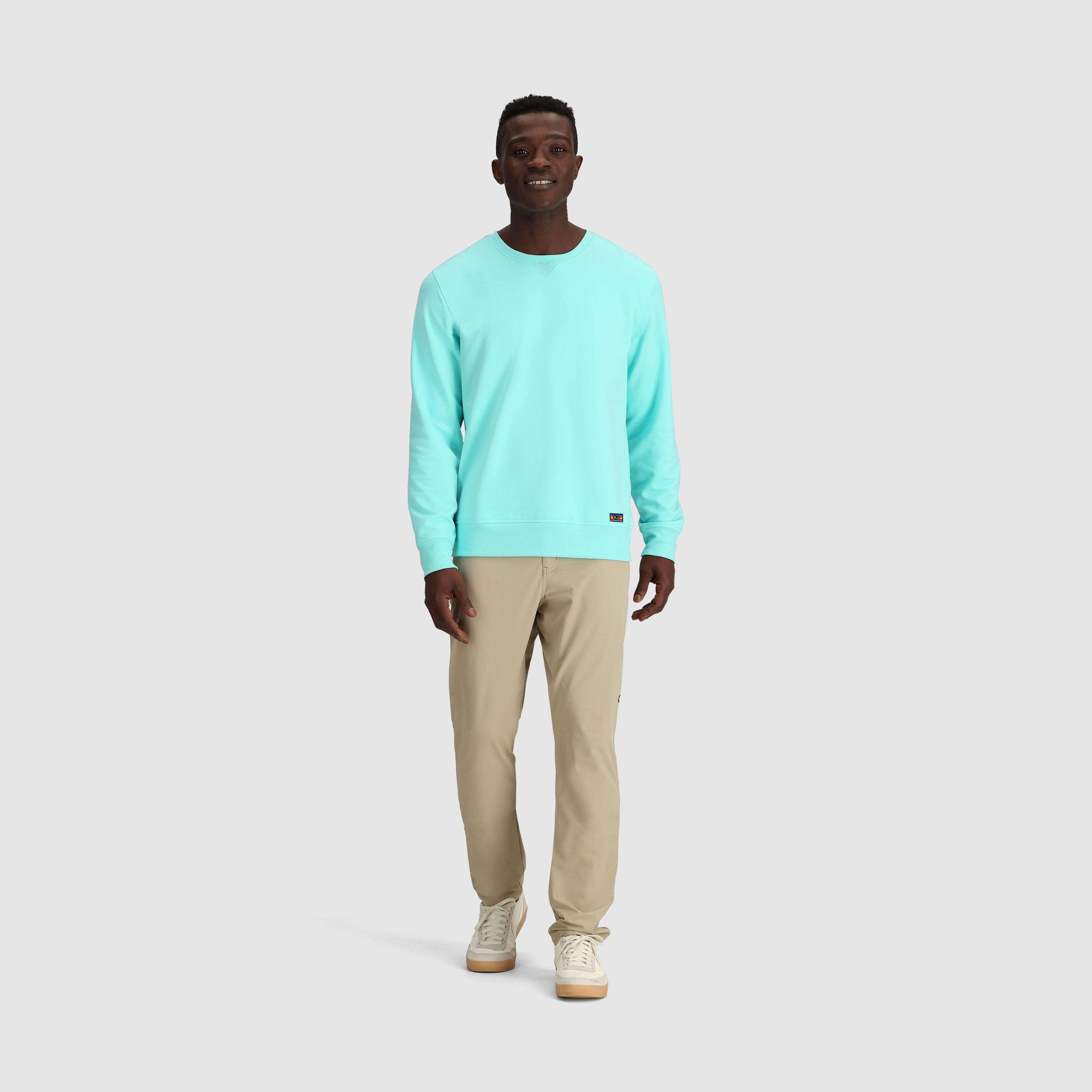Men's Fleece Crew Neck Sweatshirt | UPF 30 & Moisture-Wicking