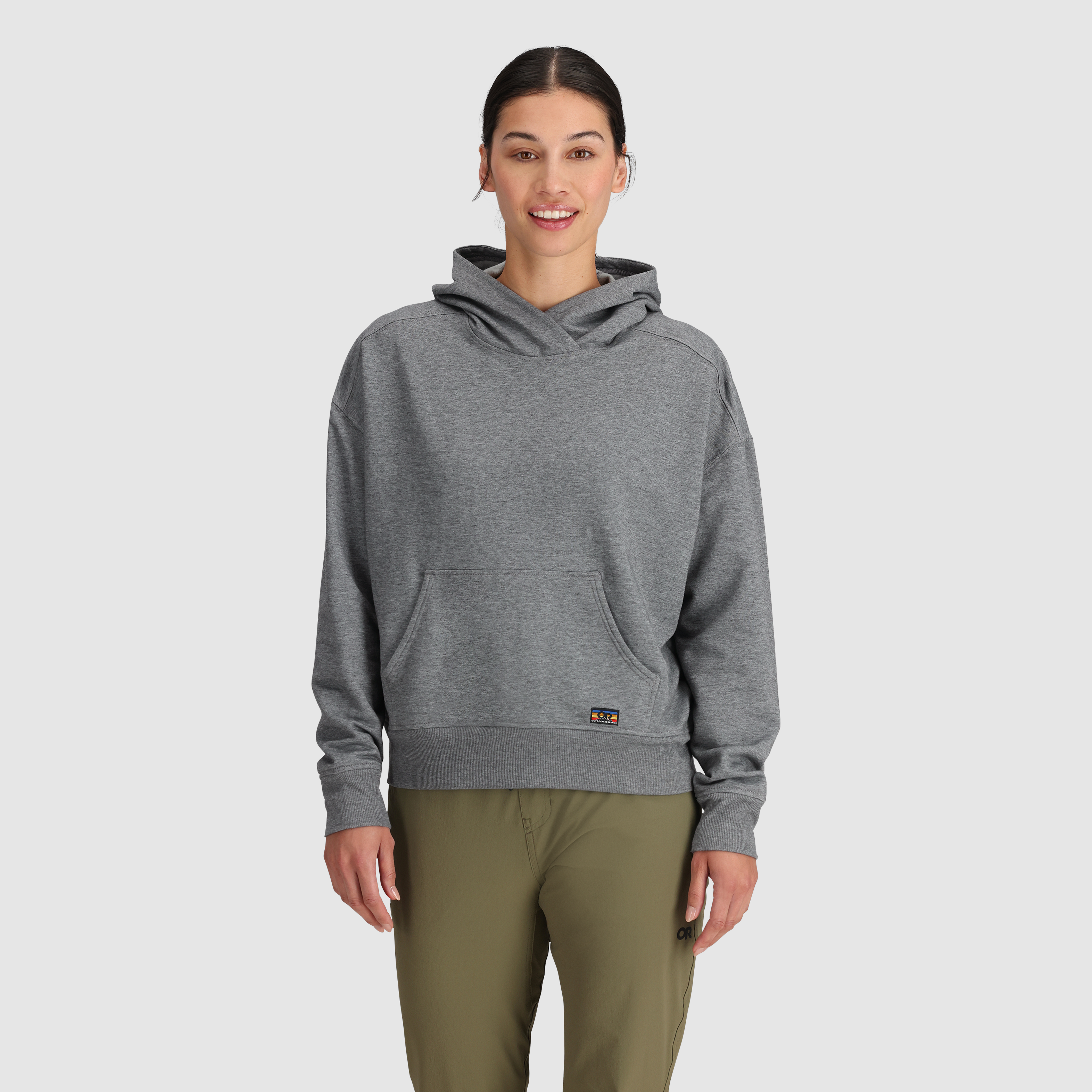 Women's Fleece Pullover Hoodie with UPF 30 & Moisture-Wicking | Essential