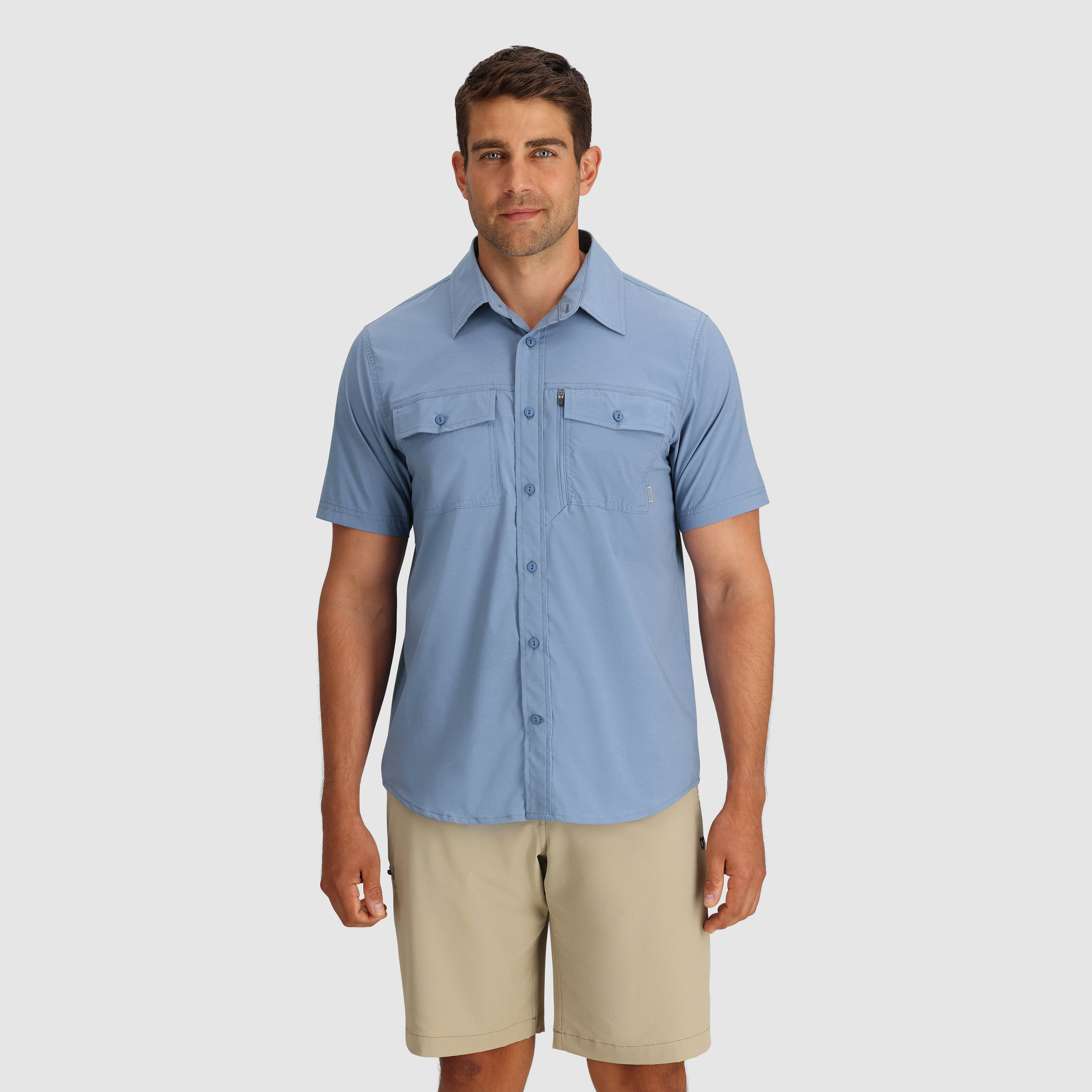 Men's Nylon Short Sleeve Shirt for Travel | Way Station
