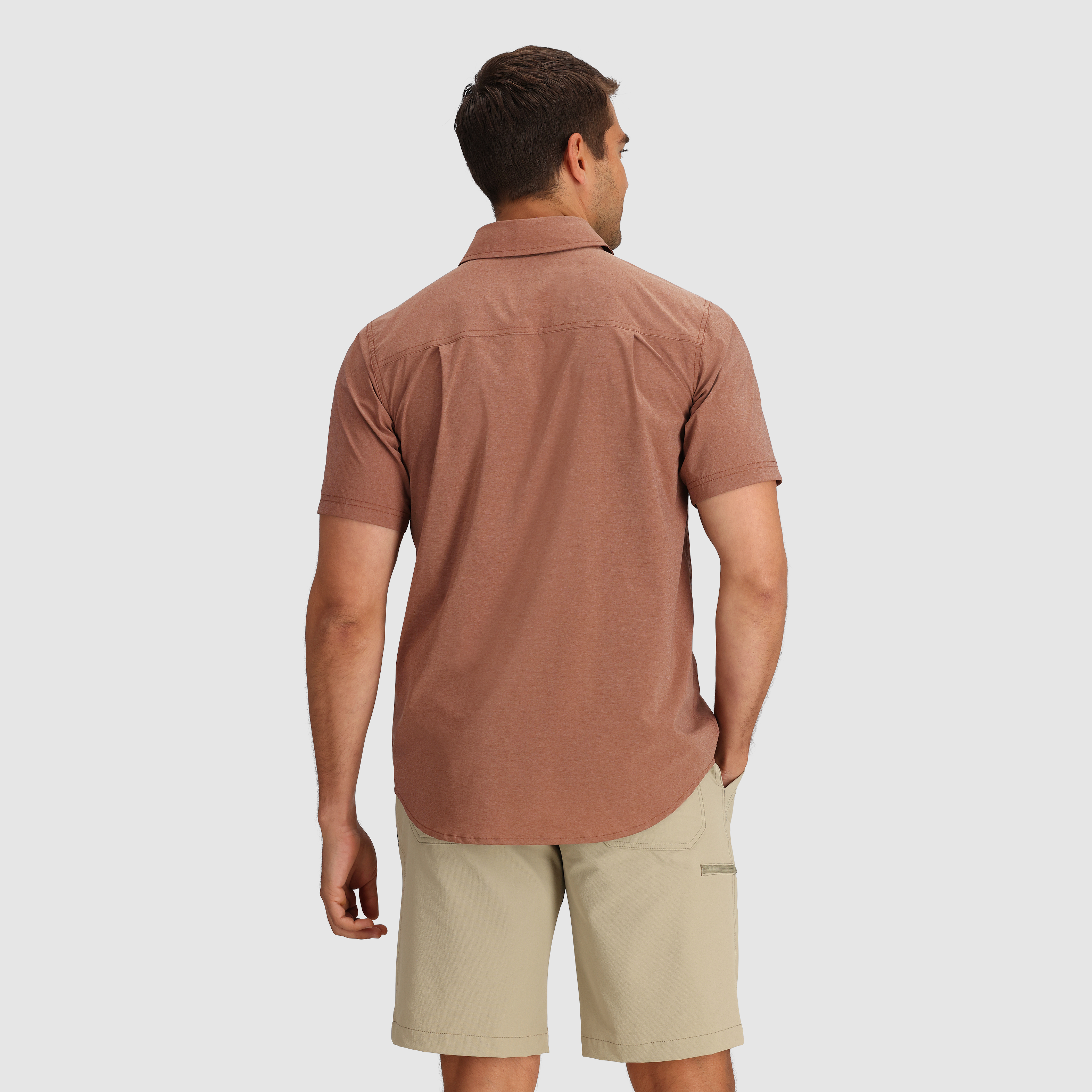 Men's Nylon Short Sleeve Shirt for Travel | Way Station