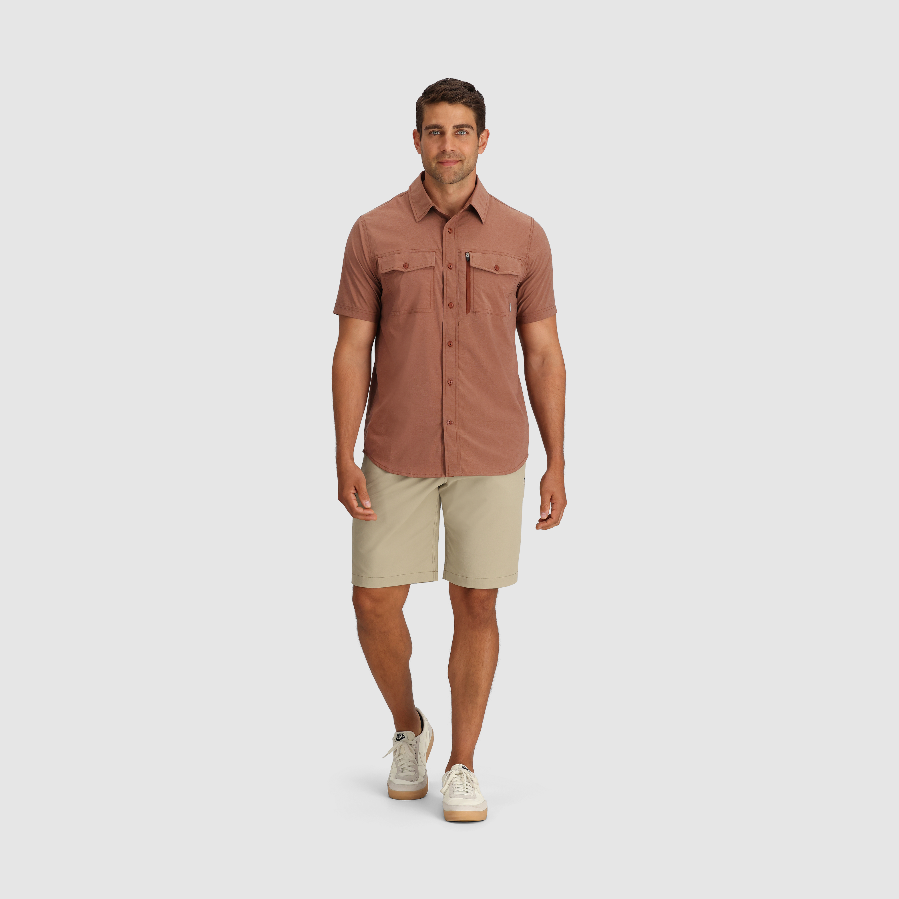 Men's Nylon Short Sleeve Shirt for Travel | Way Station