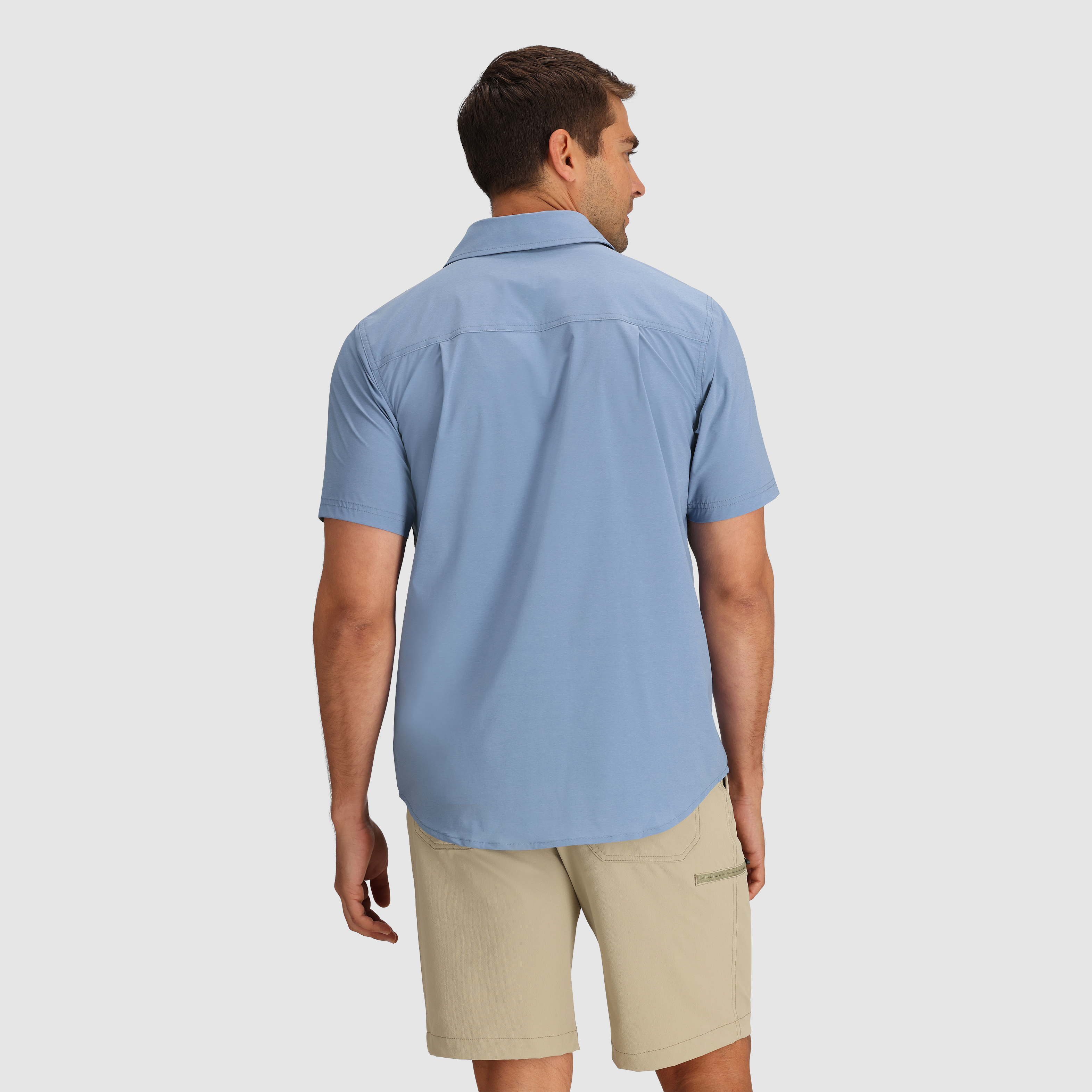 Men's Nylon Short Sleeve Shirt for Travel | Way Station