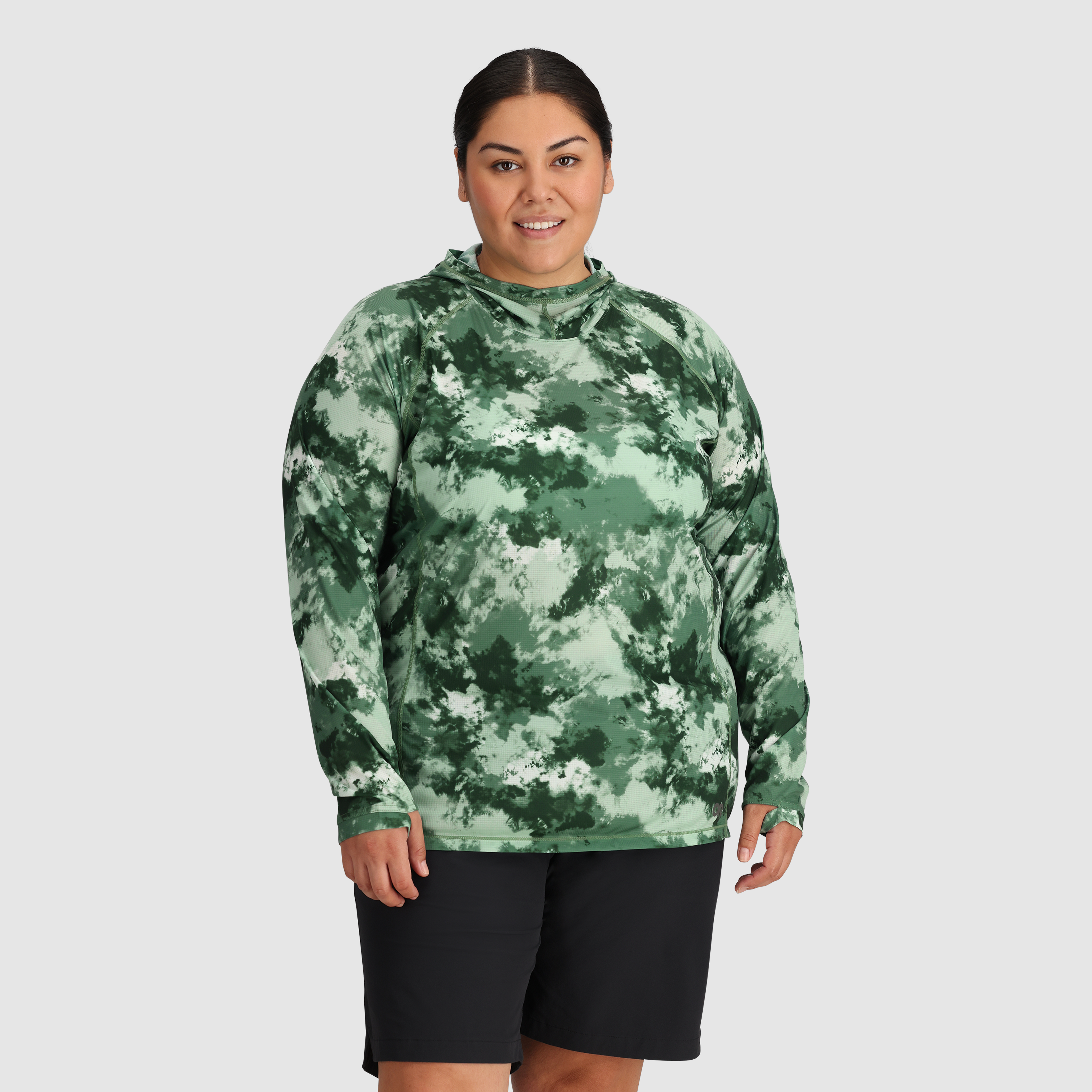 Breathable Women's Echo Hoodie with UPF 15 & Odor Control | OR