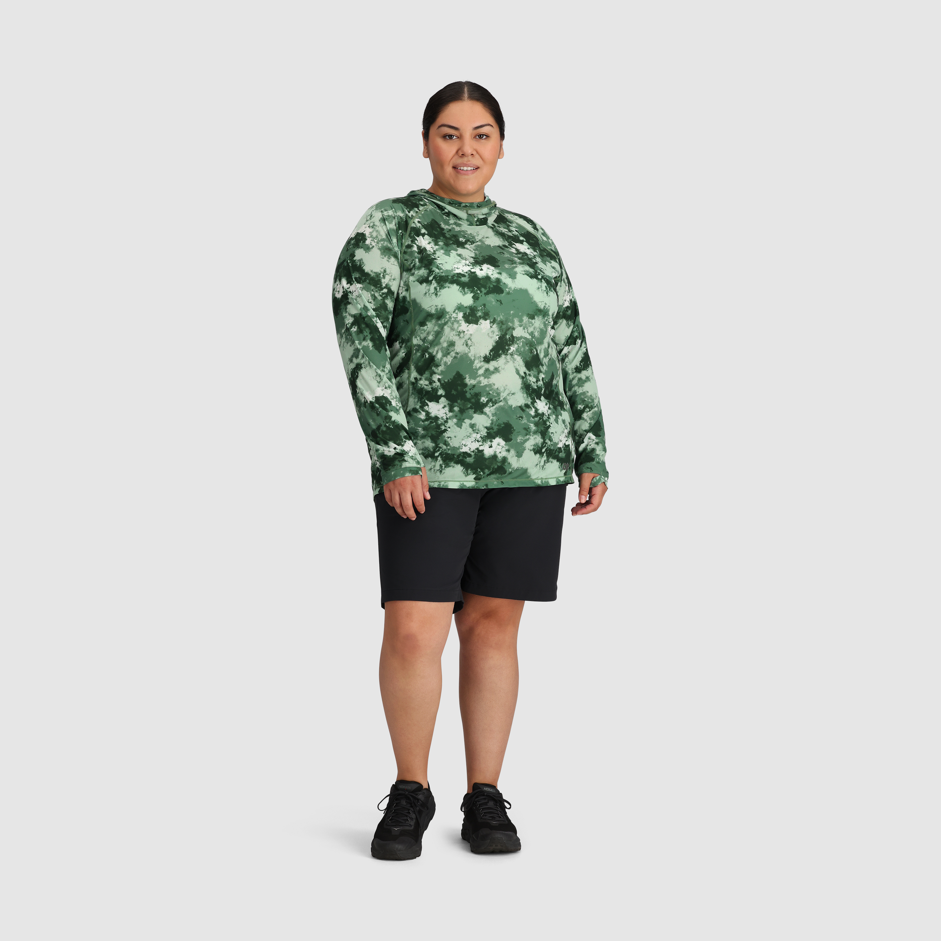 Breathable Women's Echo Hoodie with UPF 15 & Odor Control | OR