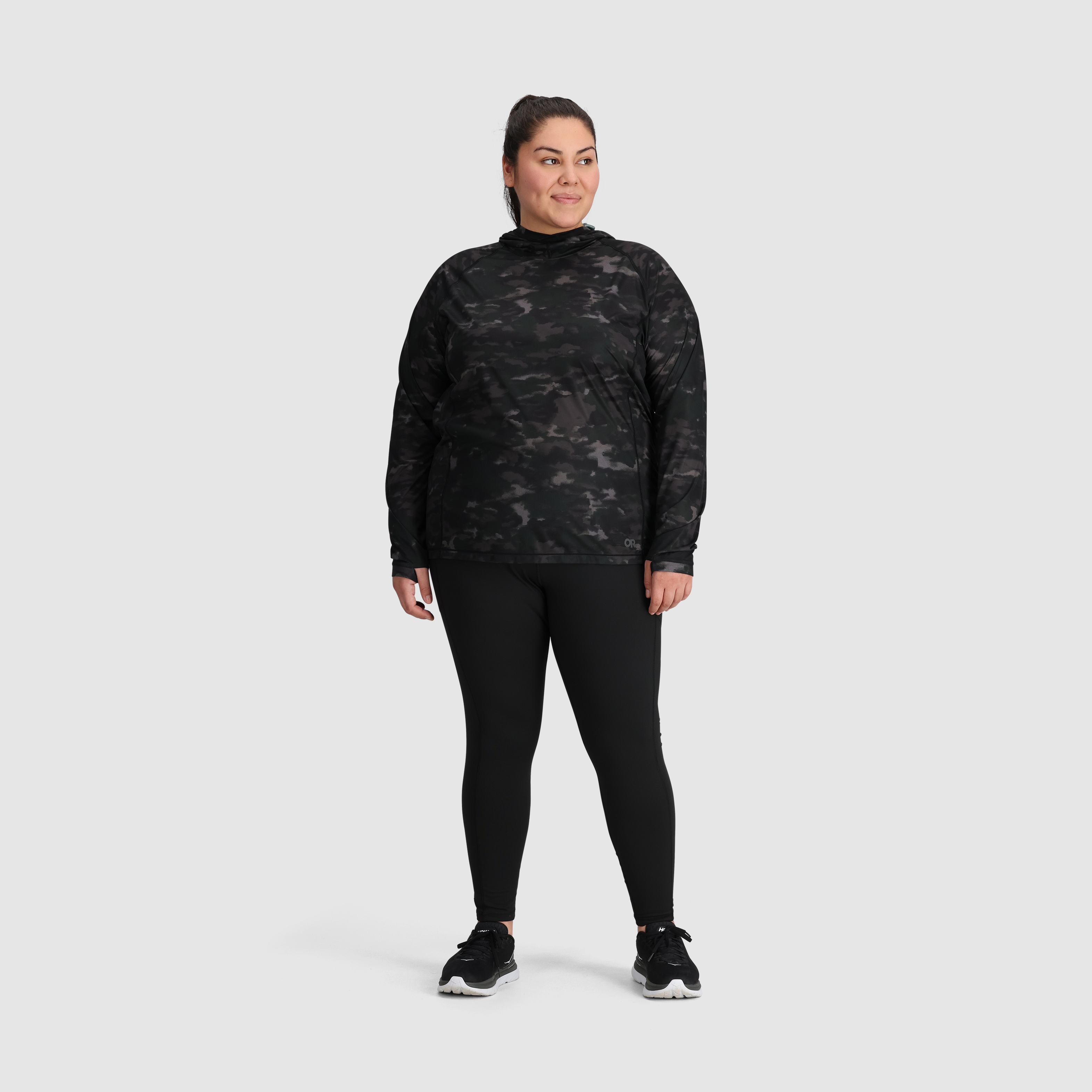Breathable Women's Echo Hoodie with UPF 15 & Odor Control | OR