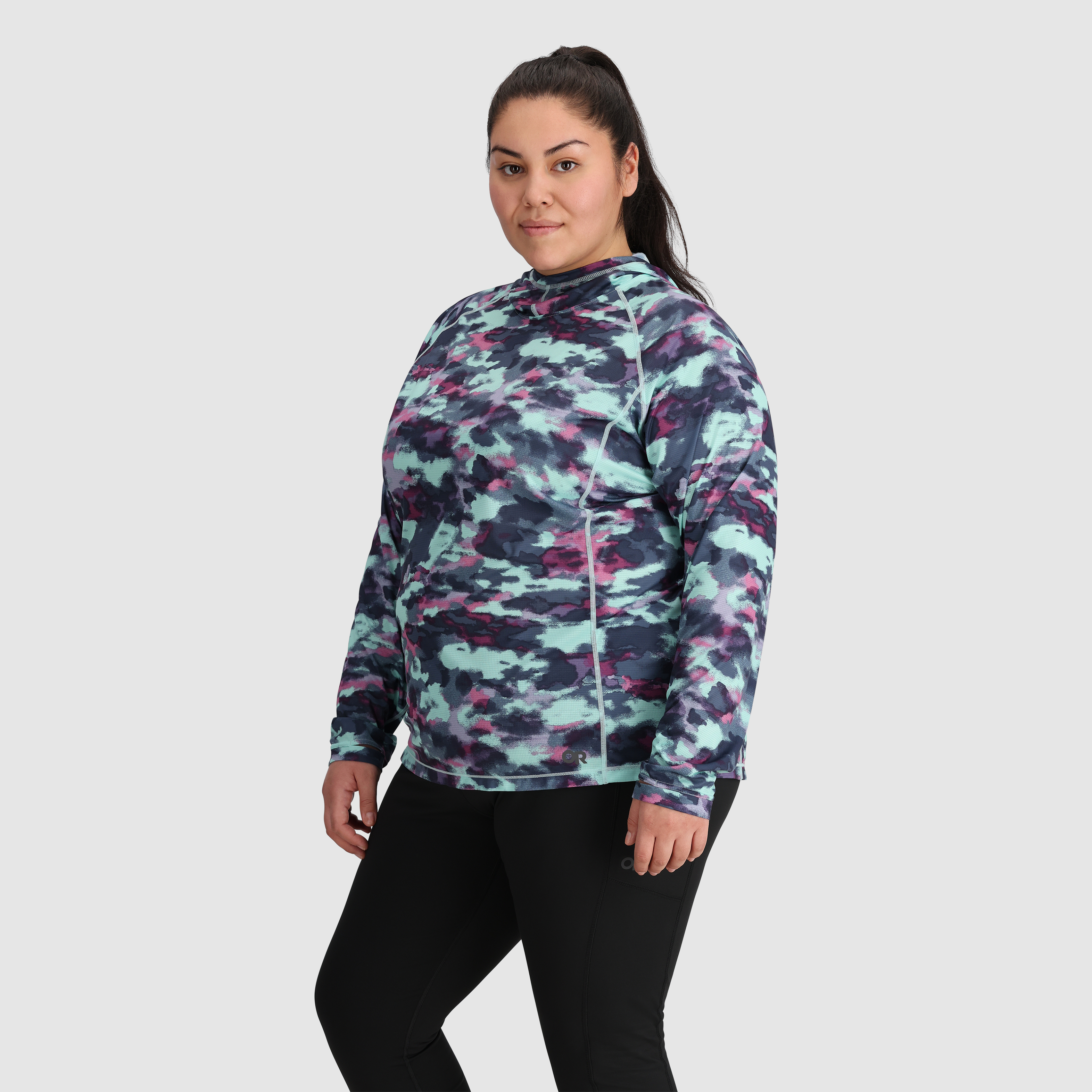 Breathable Women's Echo Hoodie with UPF 15 & Odor Control | OR