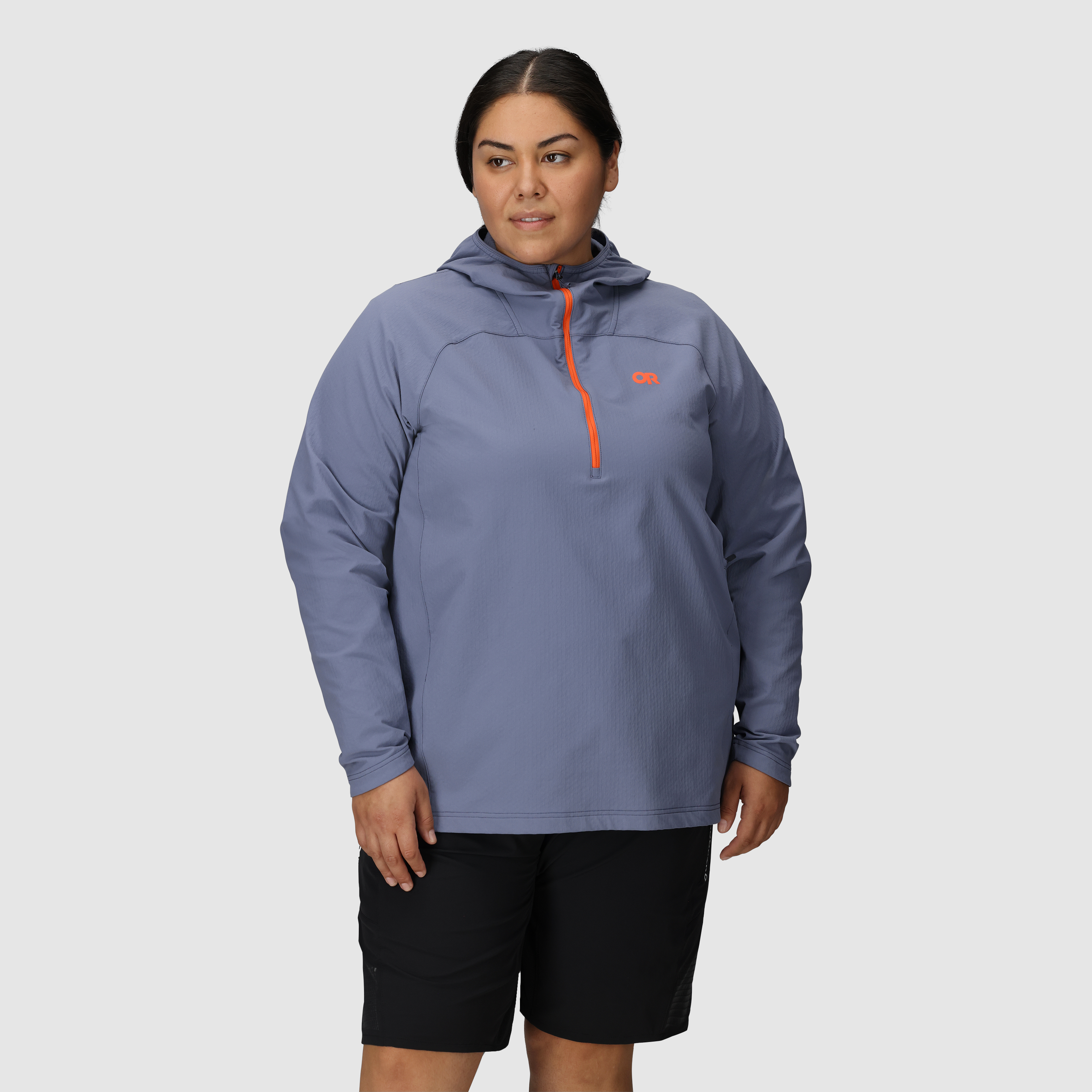 Women's MTB Half Zip Hoodie - Windproof & Quick-Drying for Cycling | Freewheel