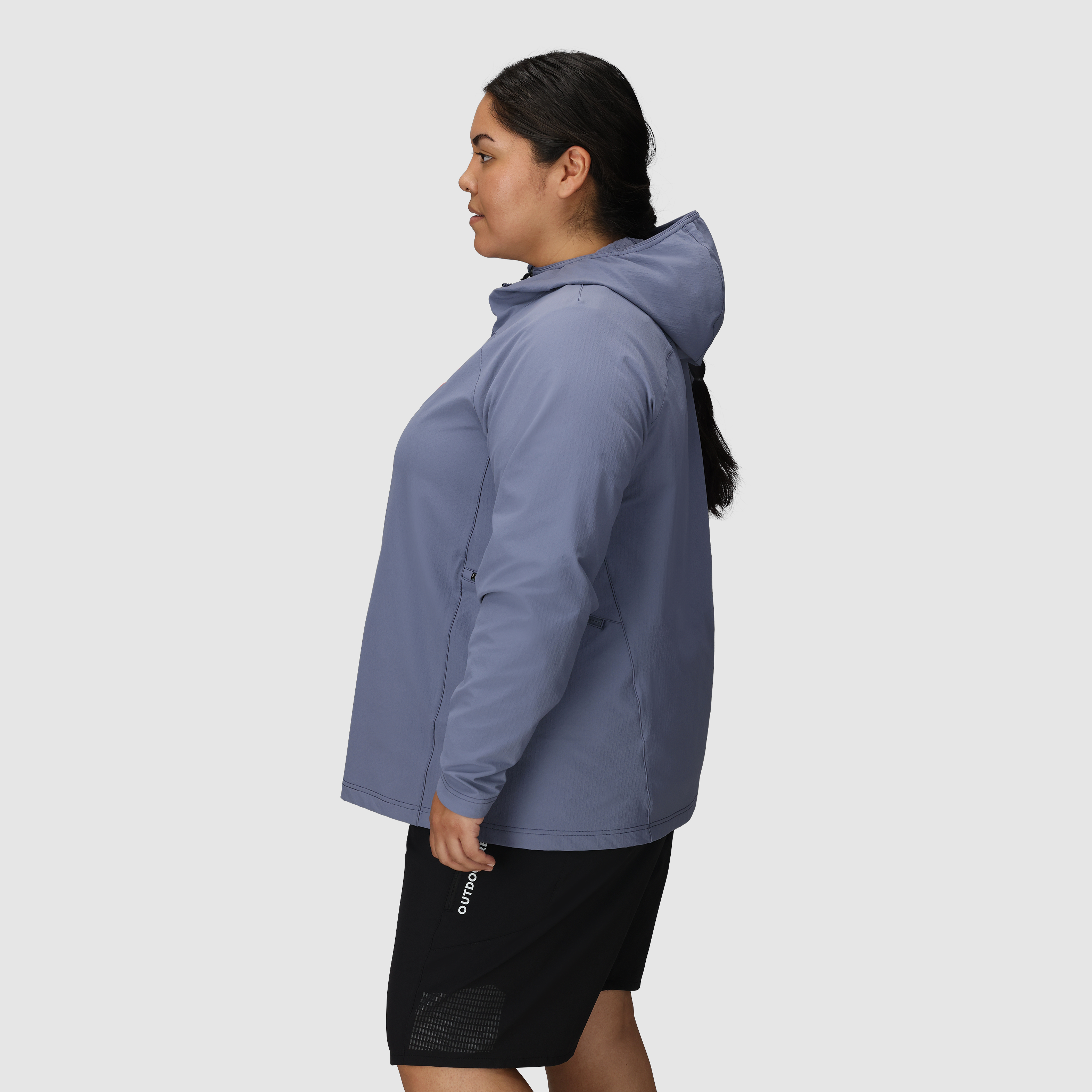Women's MTB Half Zip Hoodie - Windproof & Quick-Drying for Cycling | Freewheel