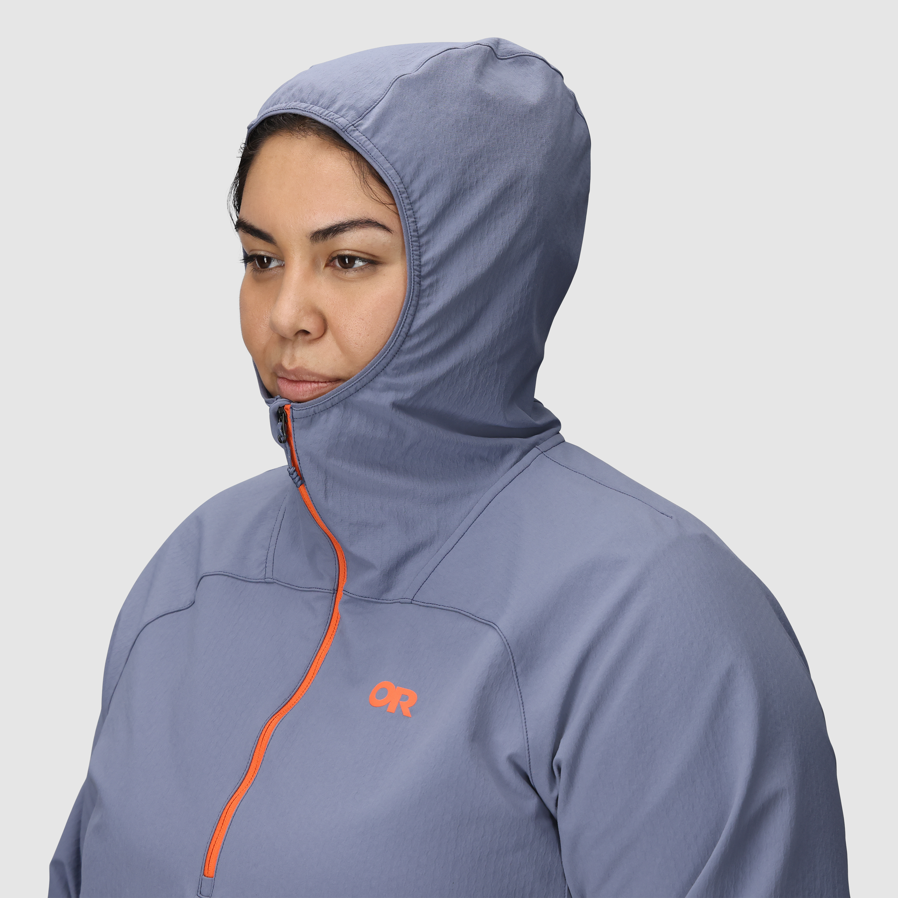 Women's MTB Half Zip Hoodie - Windproof & Quick-Drying for Cycling | Freewheel