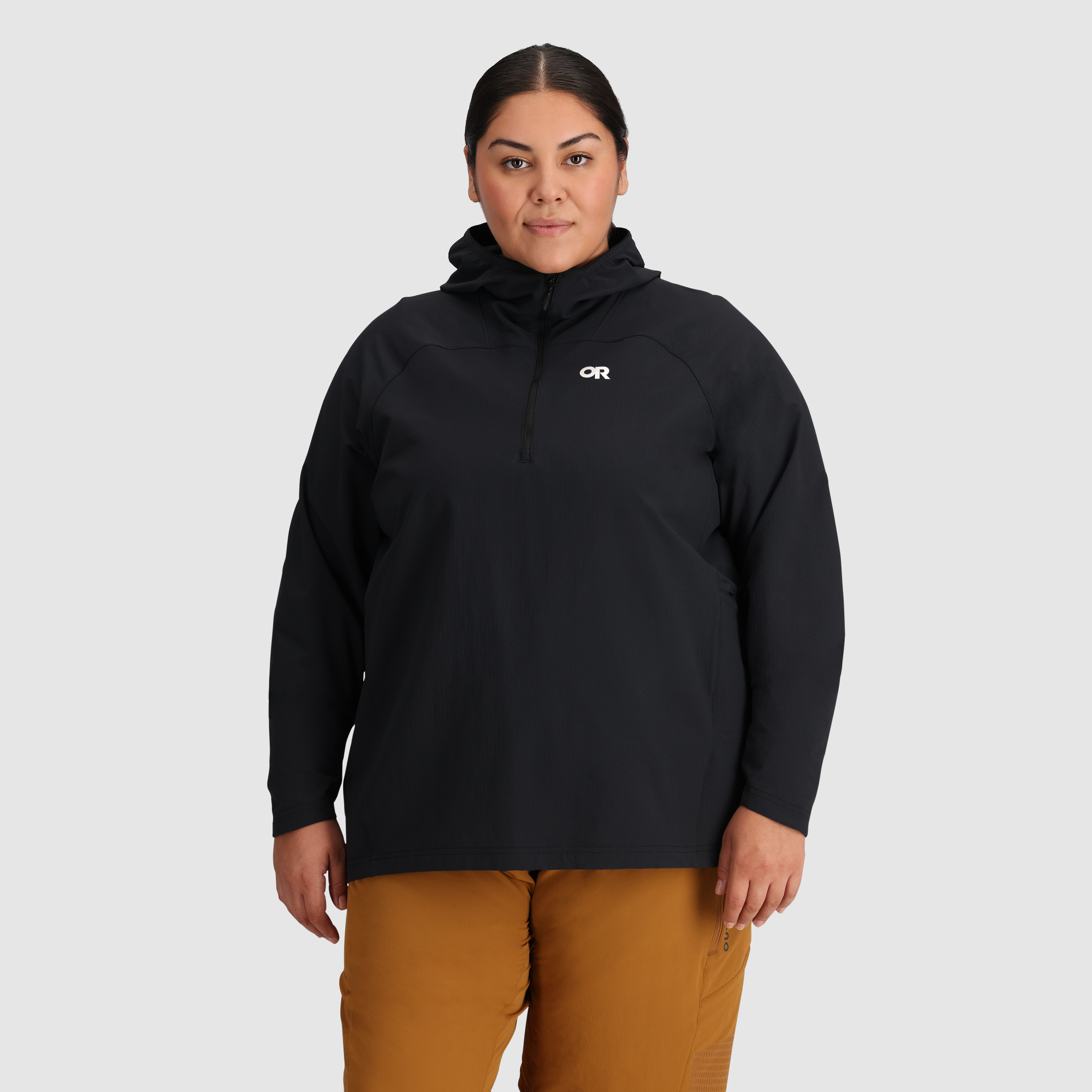 Women's MTB Half Zip Hoodie - Windproof & Quick-Drying for Cycling | Freewheel