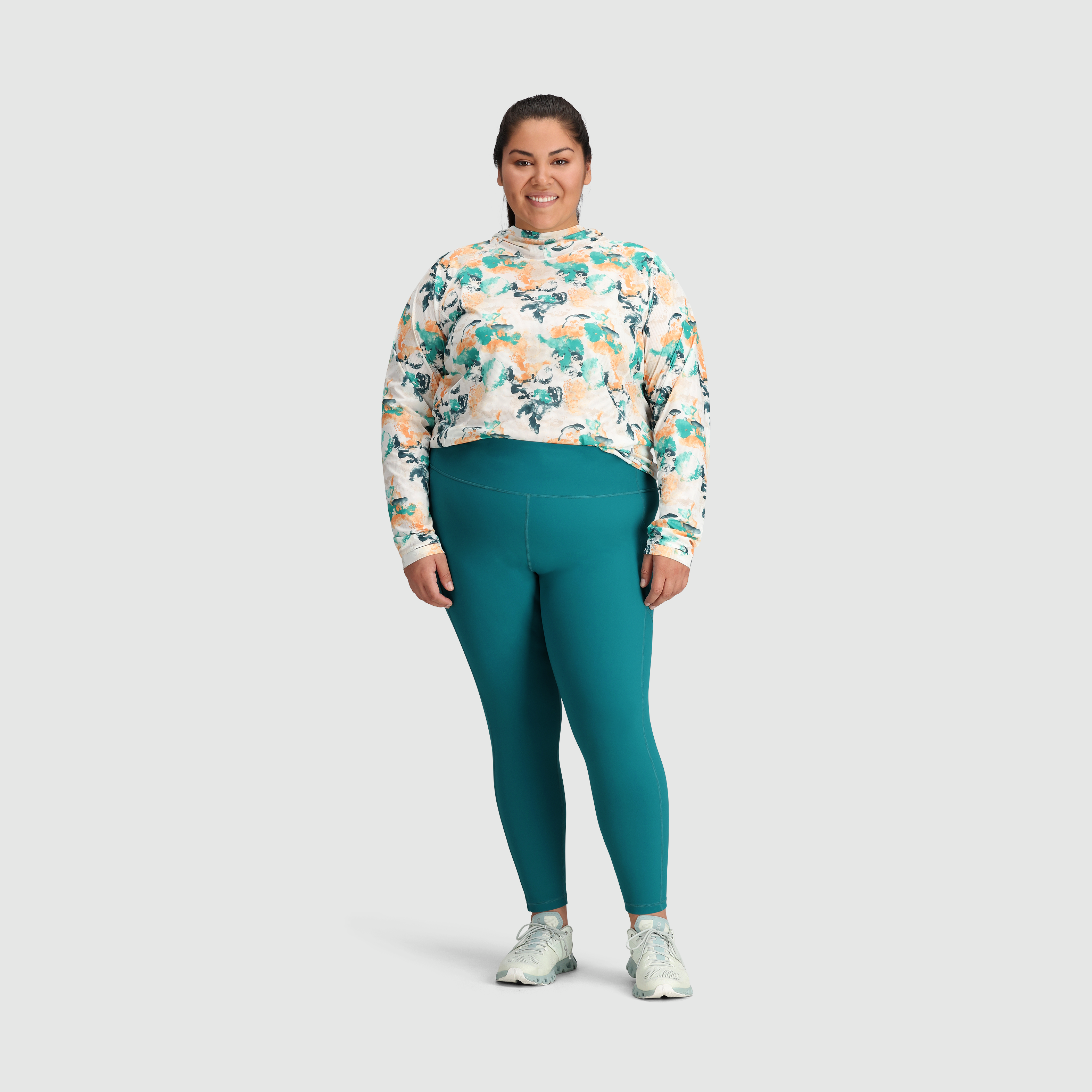 UV-Protect 7/8 Leggings with Pockets for Running & Climbing | Vantage