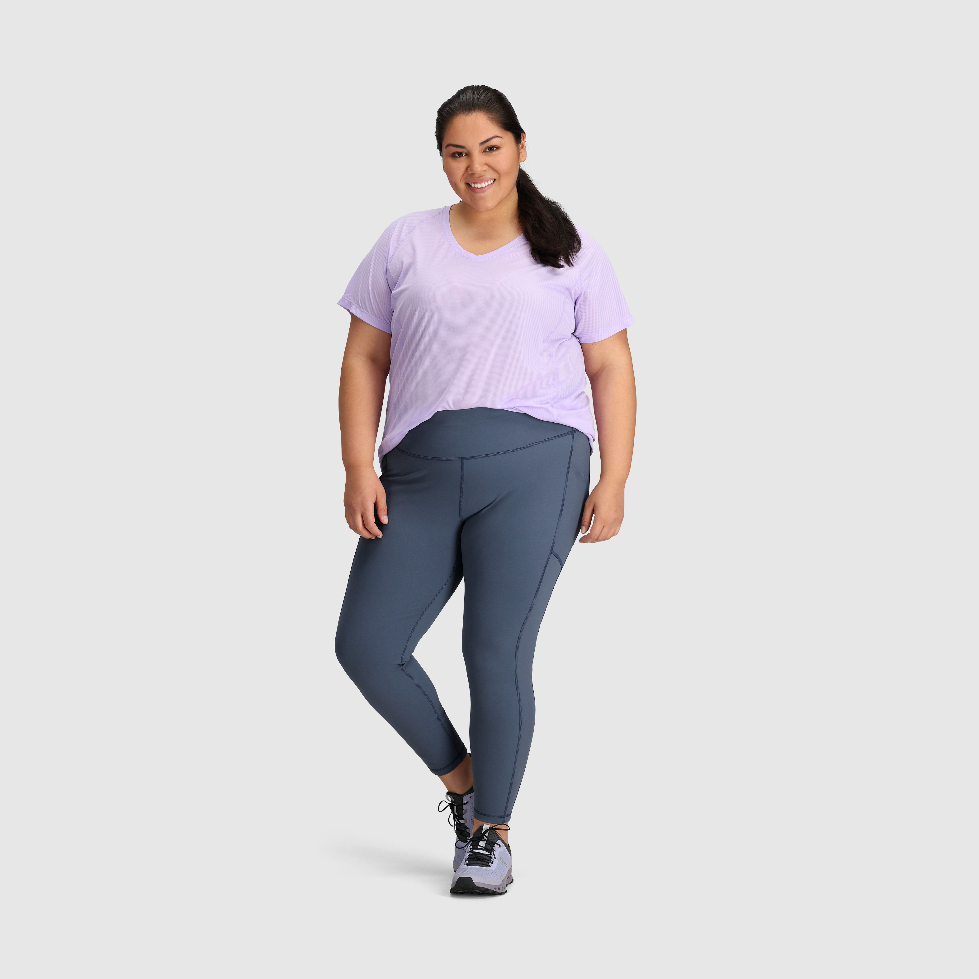 UV-Protect 7/8 Leggings with Pockets for Running & Climbing | Vantage
