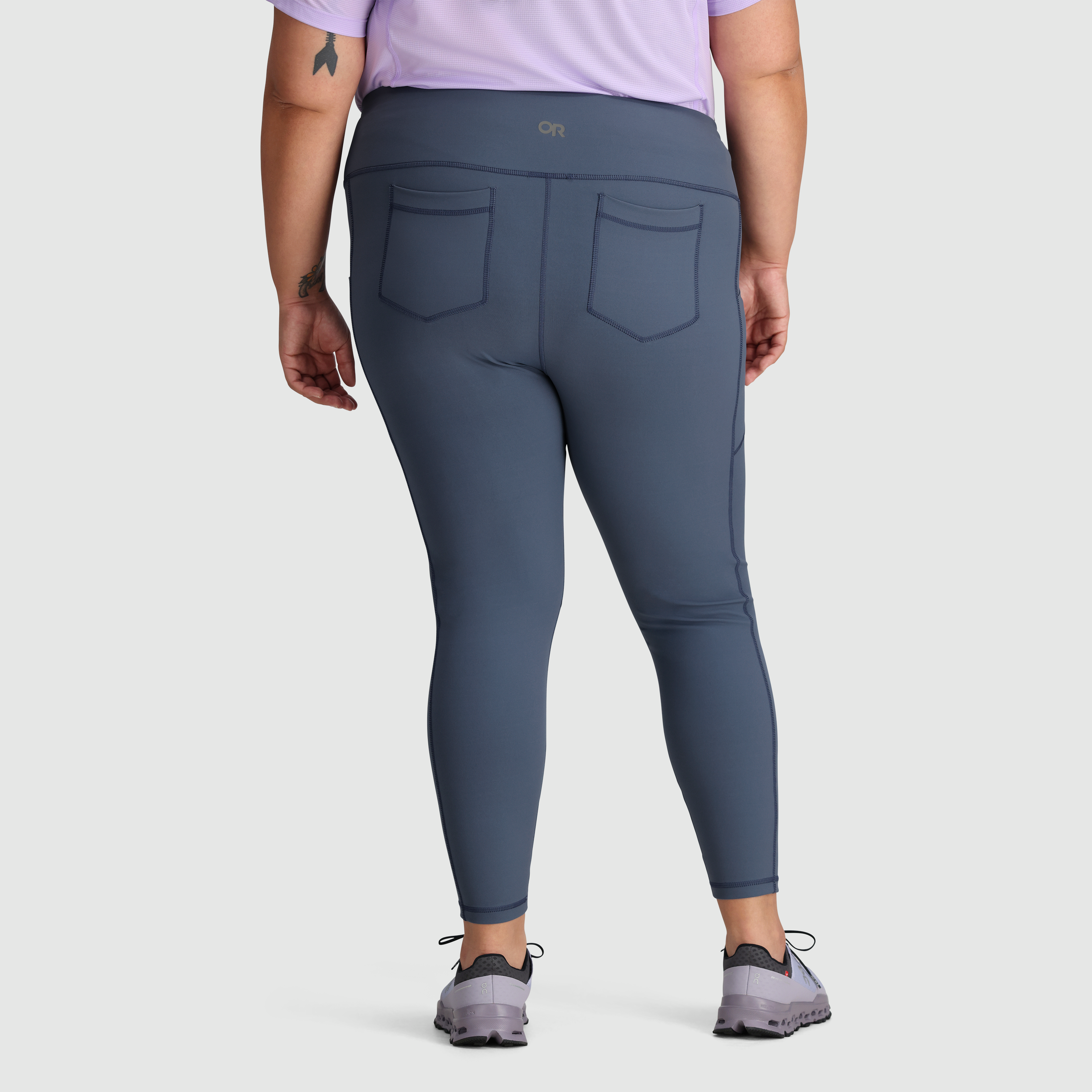 UV-Protect 7/8 Leggings with Pockets for Running & Climbing | Vantage