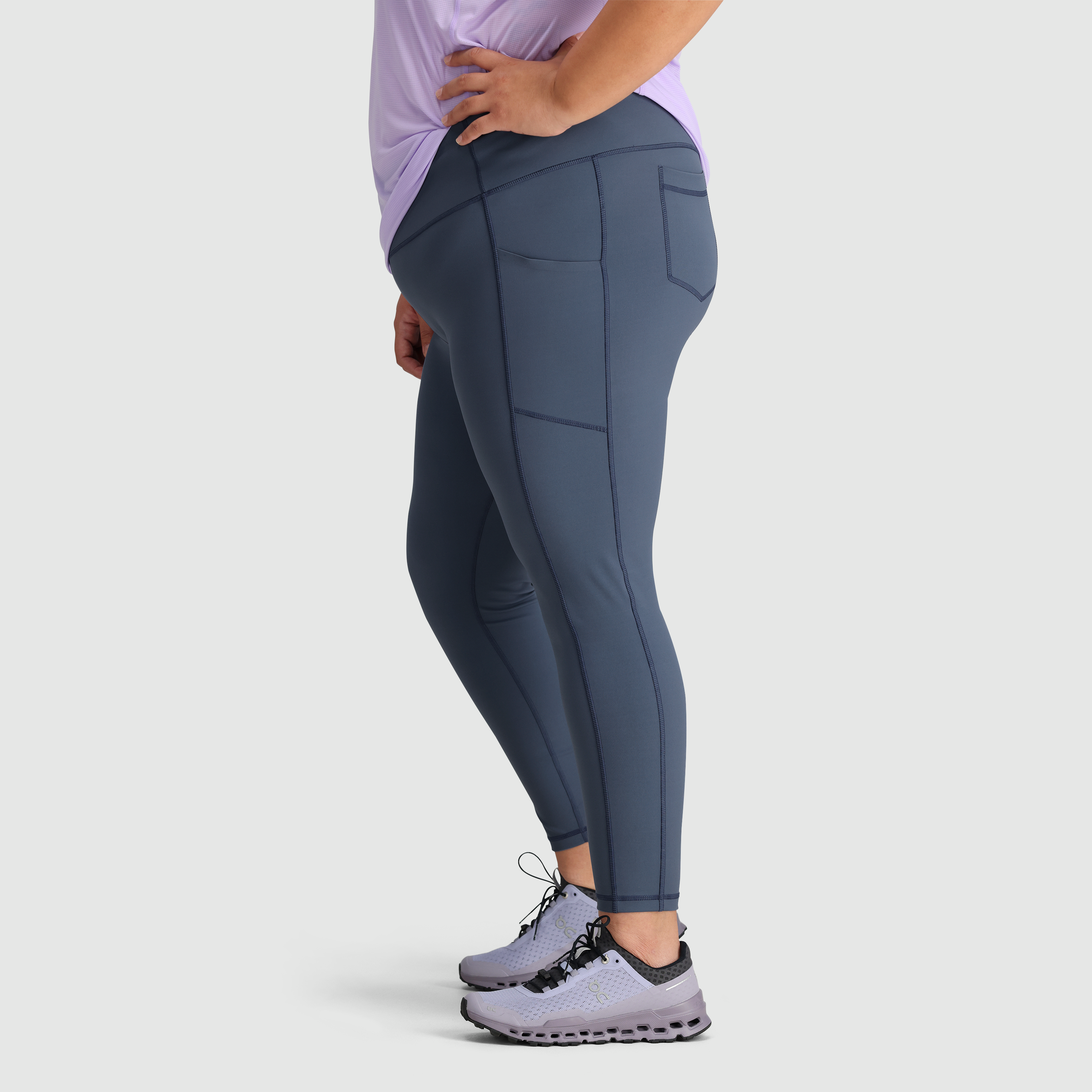 UV-Protect 7/8 Leggings with Pockets for Running & Climbing | Vantage