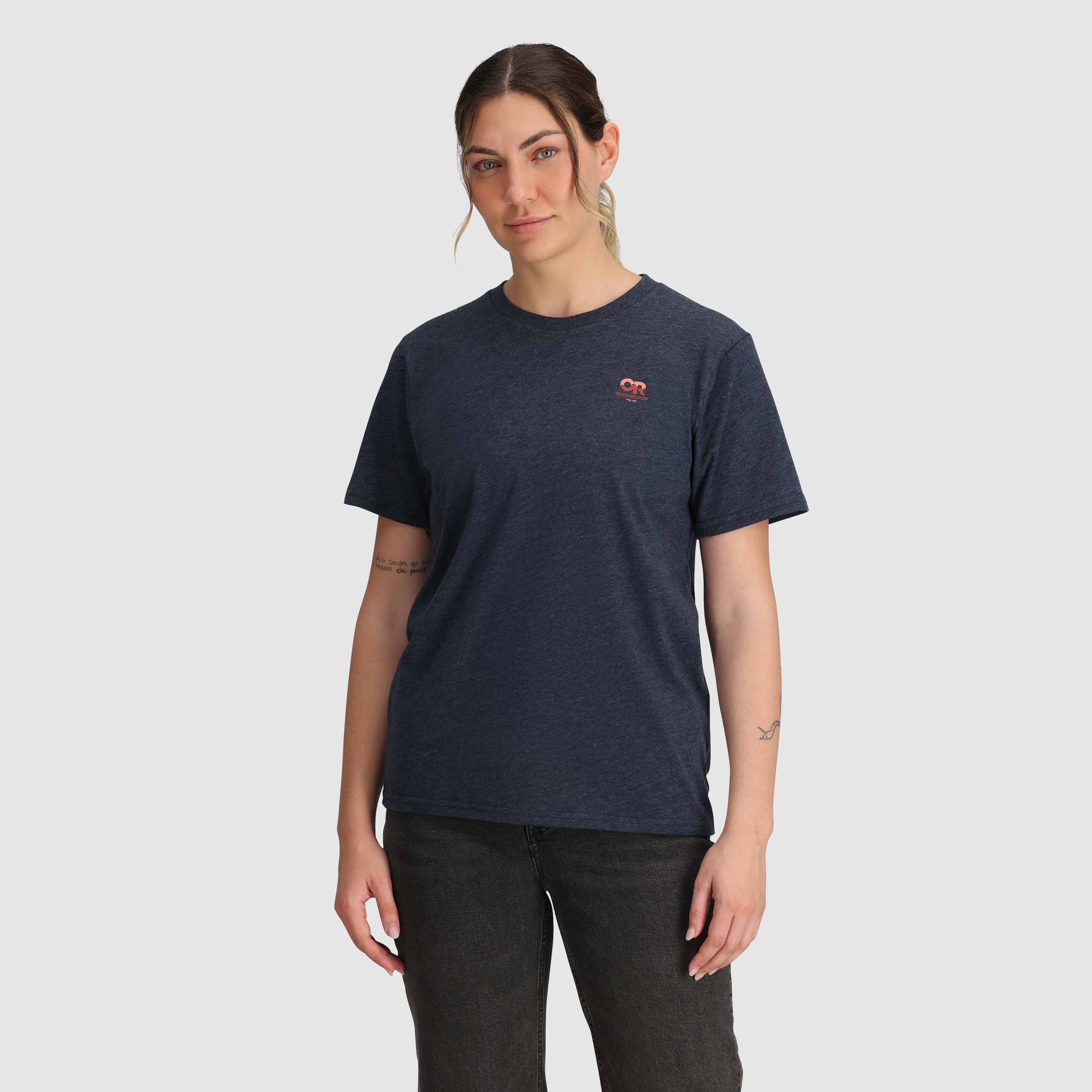 Unisex Glacier Logo T-Shirt for Hiking & Casual Wear | OR