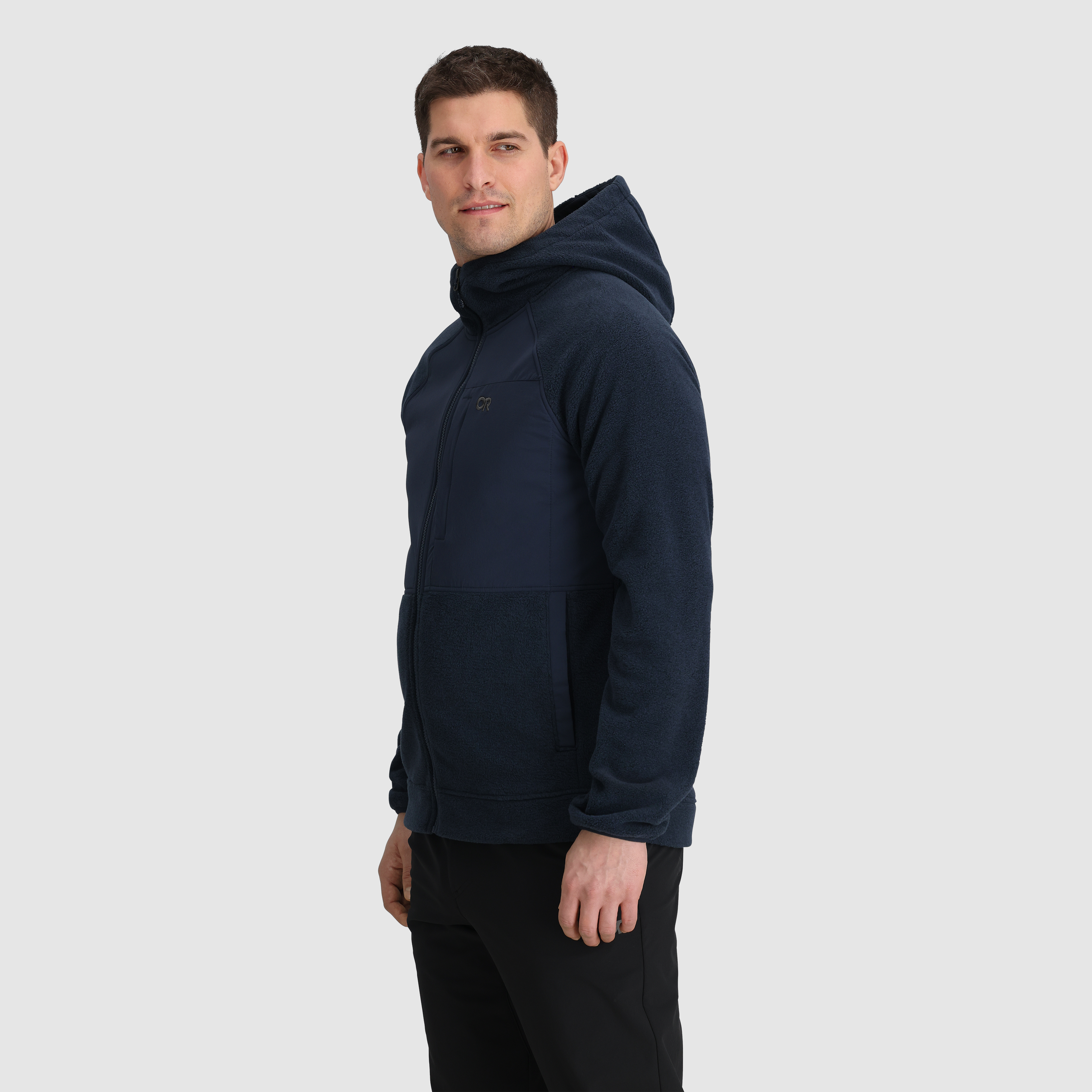 Men's Polartec® 200 Fleece Hoodie for Outdoor Layering | OR