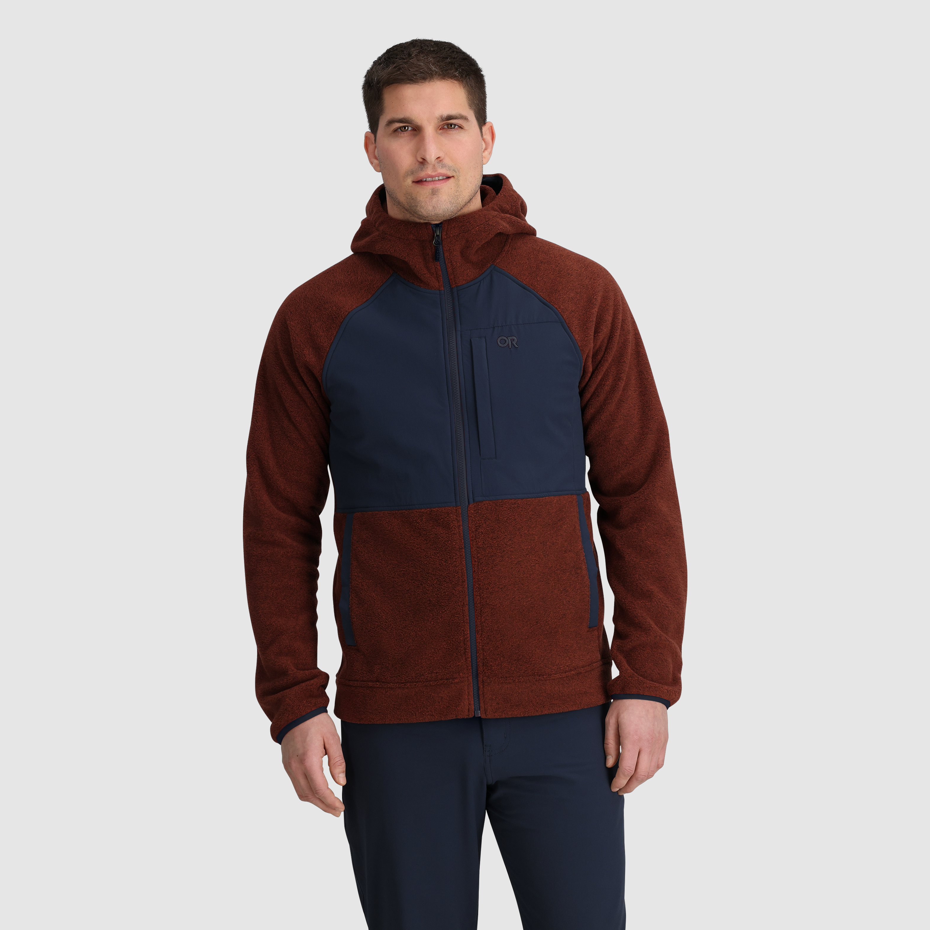 Men's Polartec® 200 Fleece Hoodie for Outdoor Layering | OR