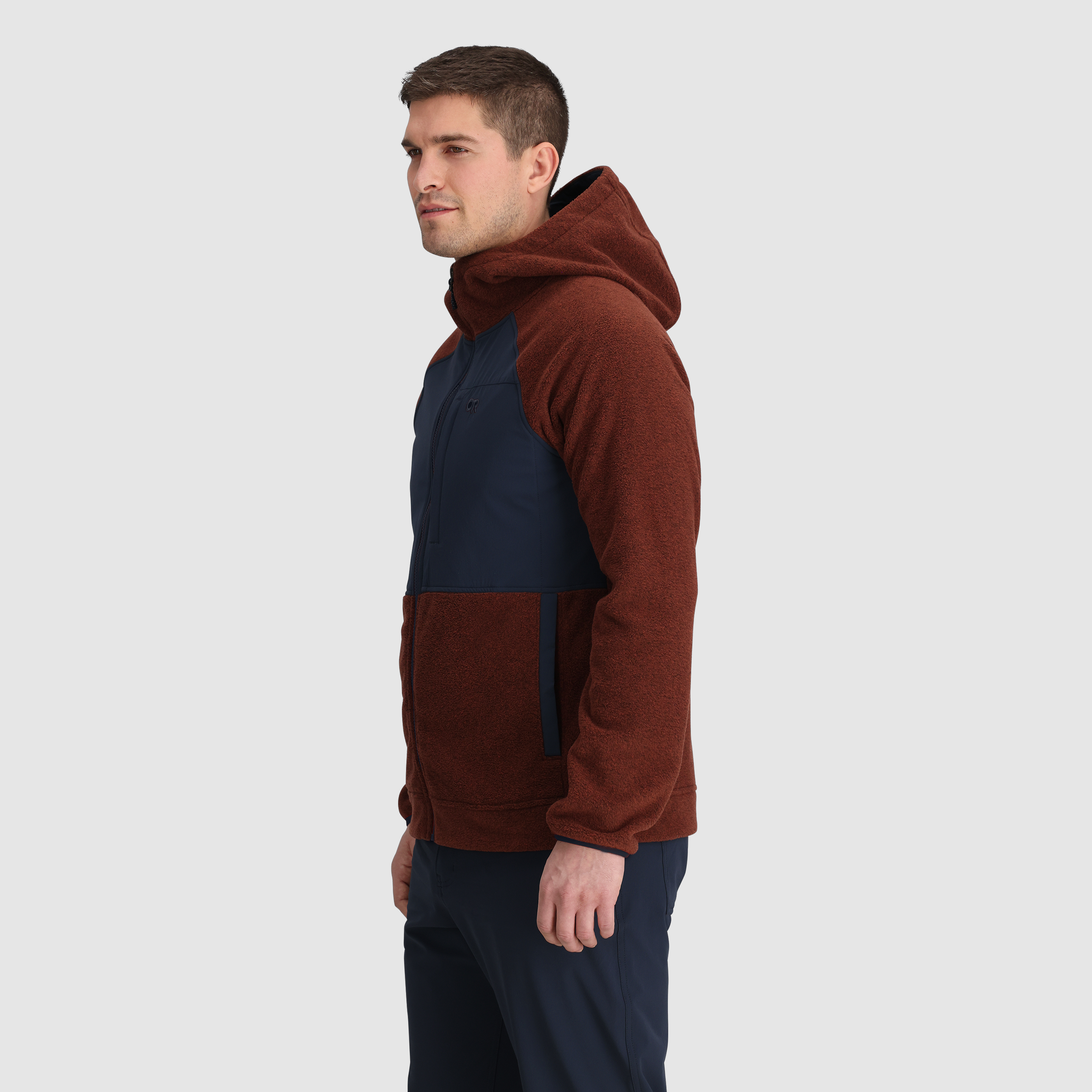 Men's Polartec® 200 Fleece Hoodie for Outdoor Layering | OR