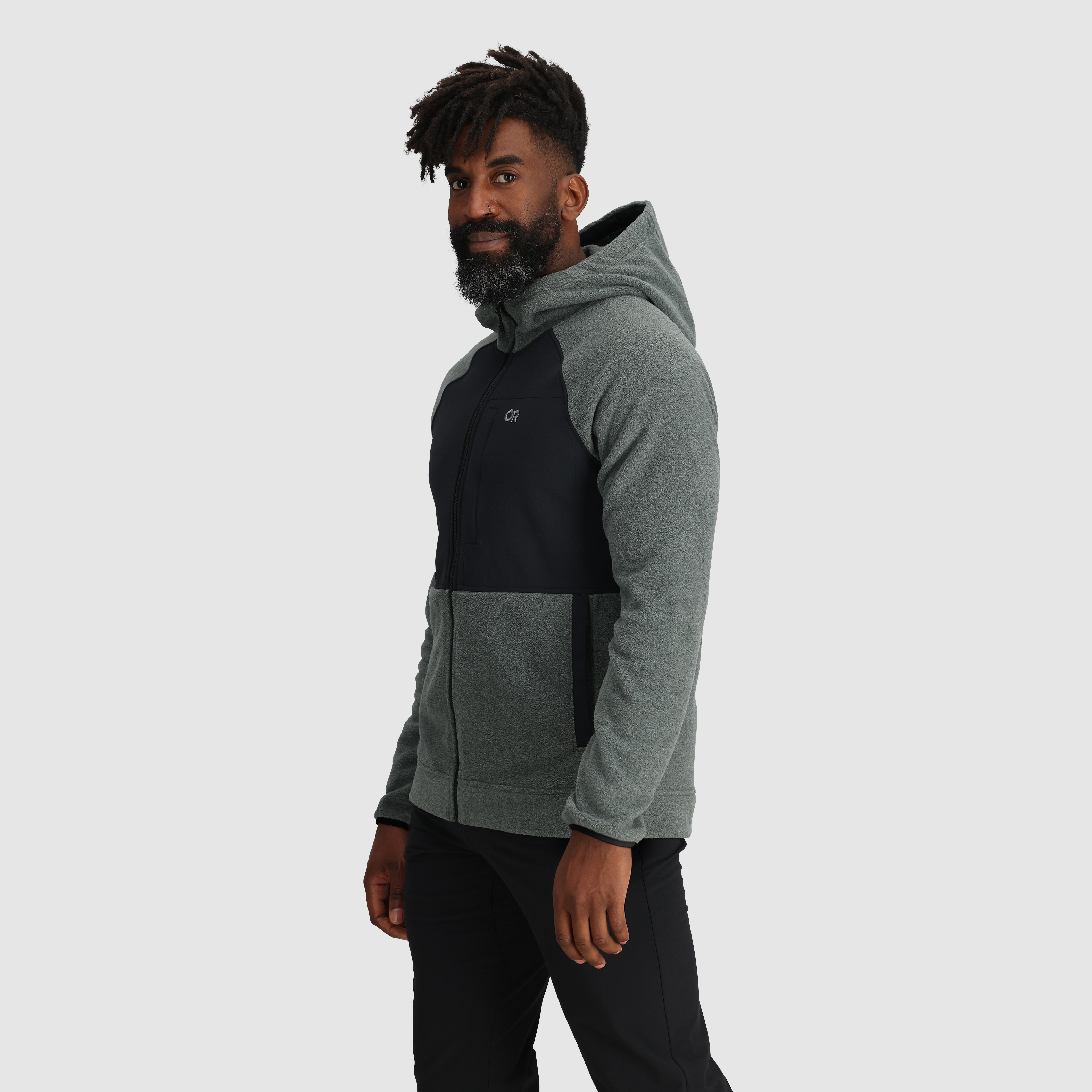 Men's Polartec® 200 Fleece Hoodie for Outdoor Layering | OR