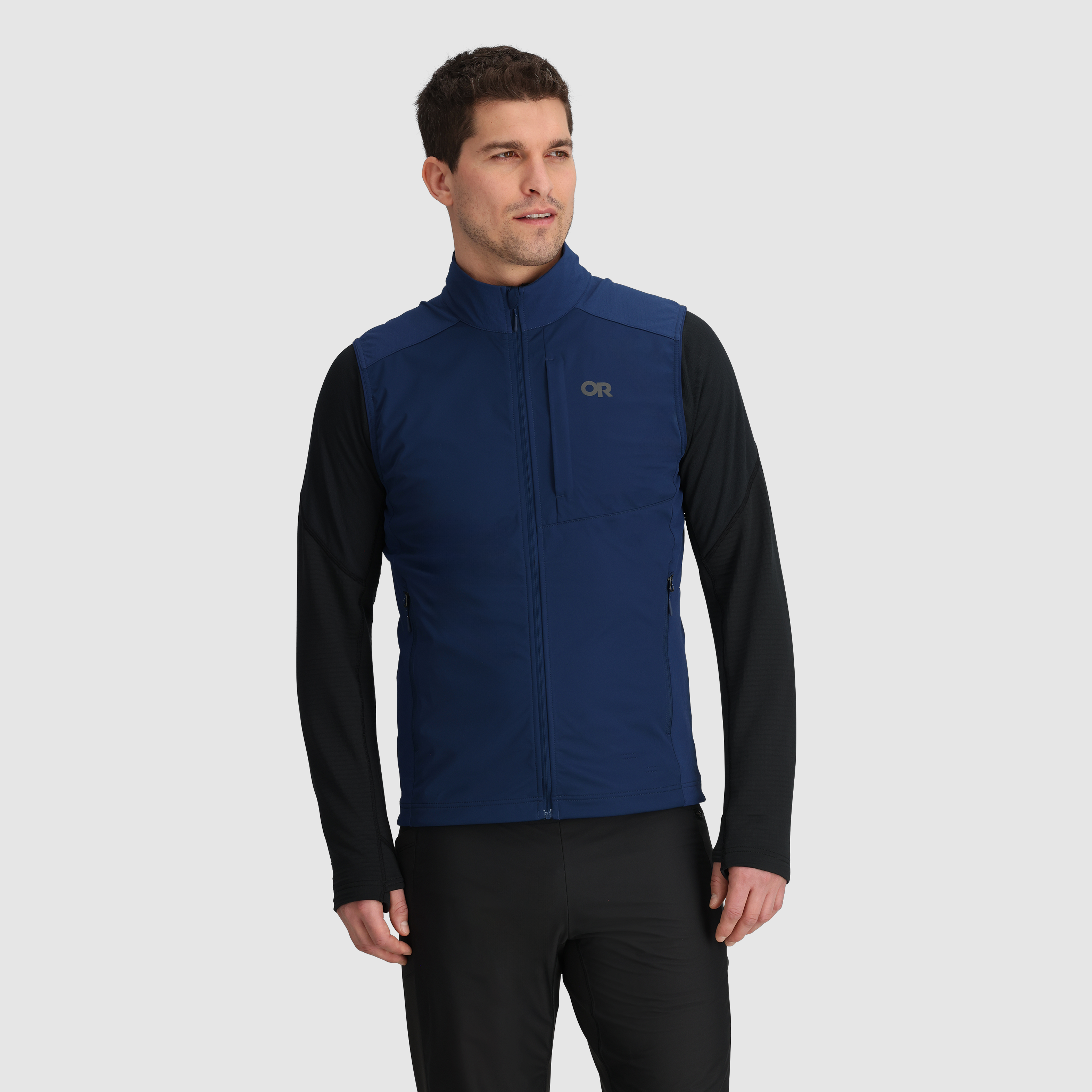 Men's Windproof Vest for Outdoor Activities | Deviator Hybrid-Mapped