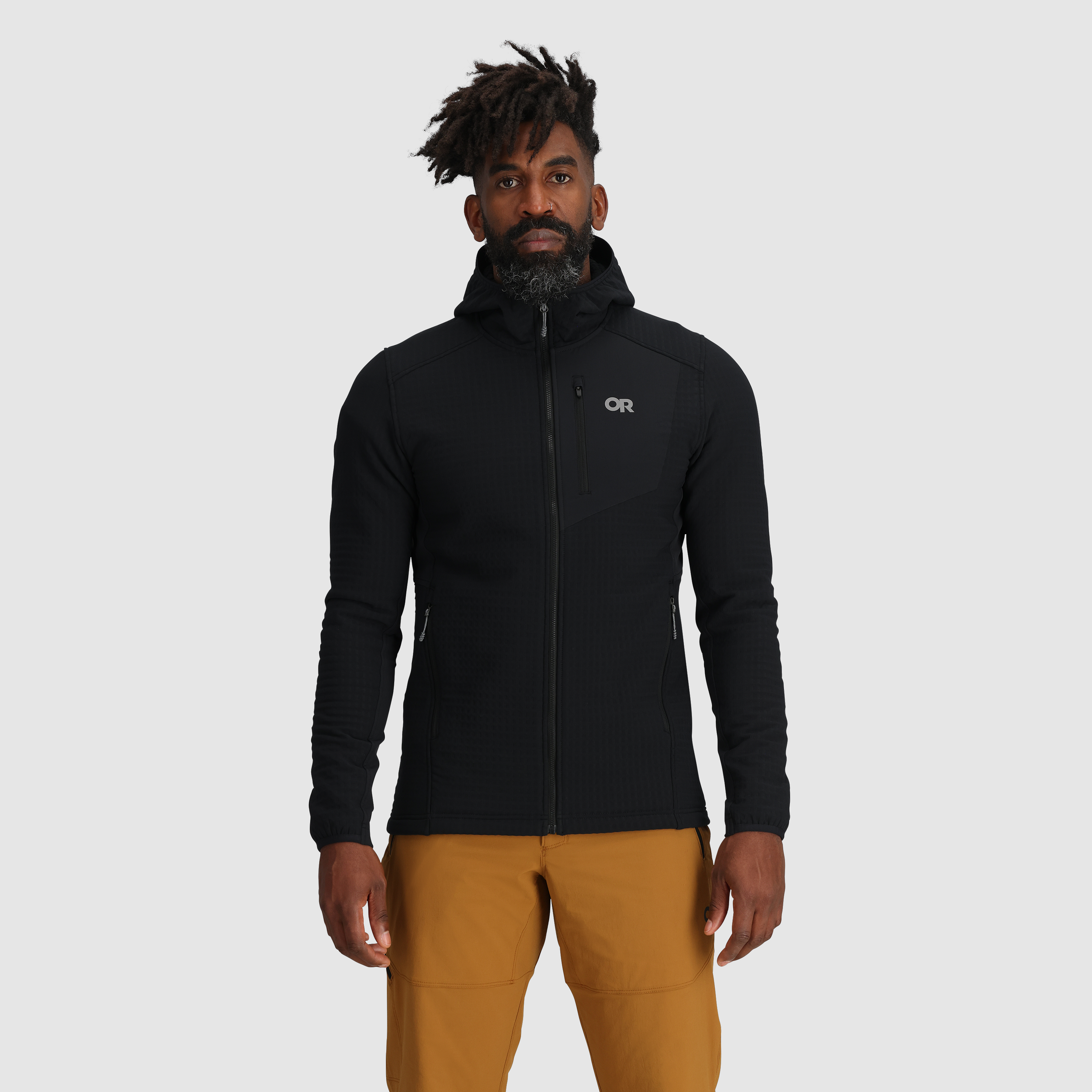 Men's Performance Fleece Hoodie for Outdoor Activities | Vigor Plus