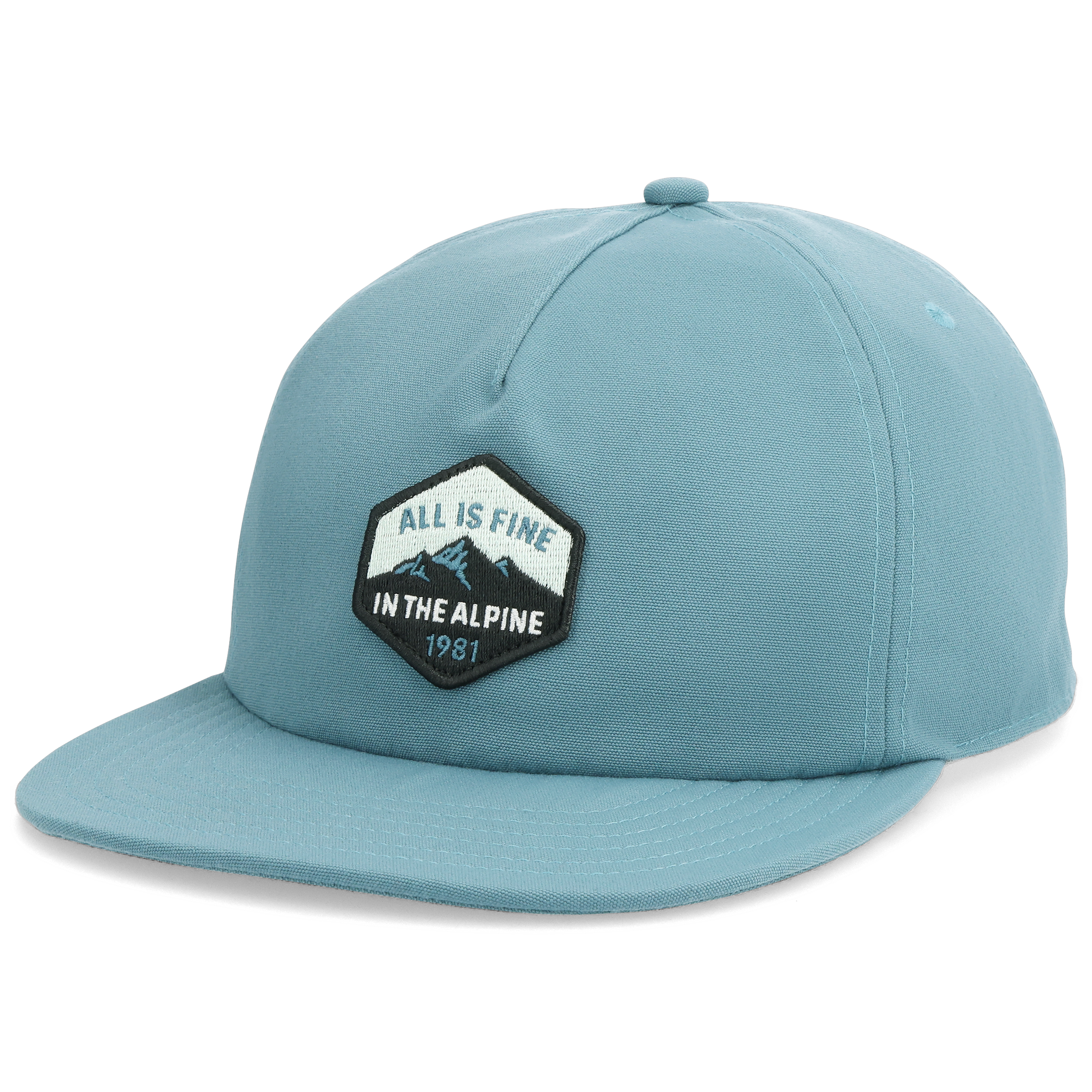 Eco-Friendly Recycled Polyester Cap for Outdoor Adventures | Alpine