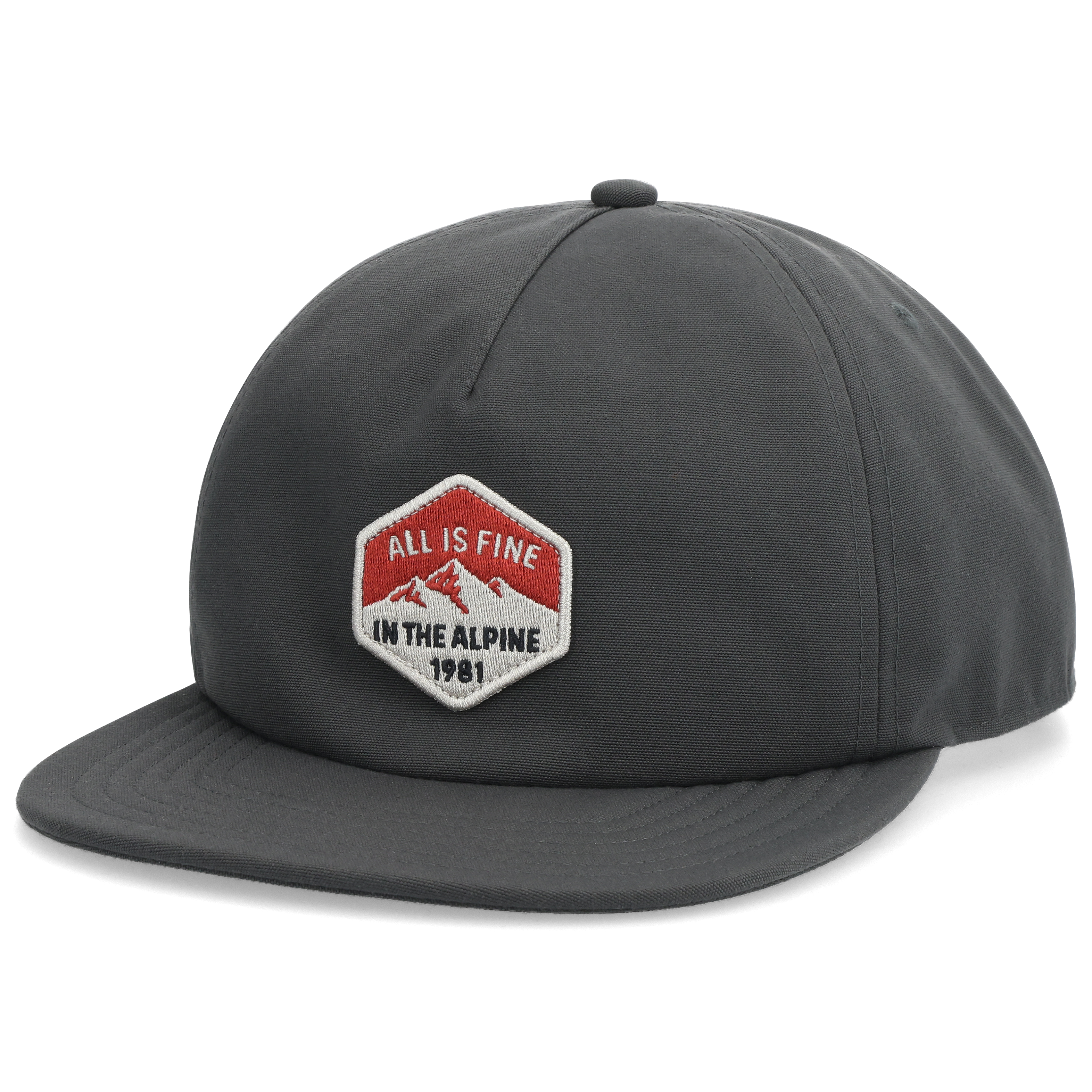Eco-Friendly Recycled Polyester Cap for Outdoor Adventures | Alpine