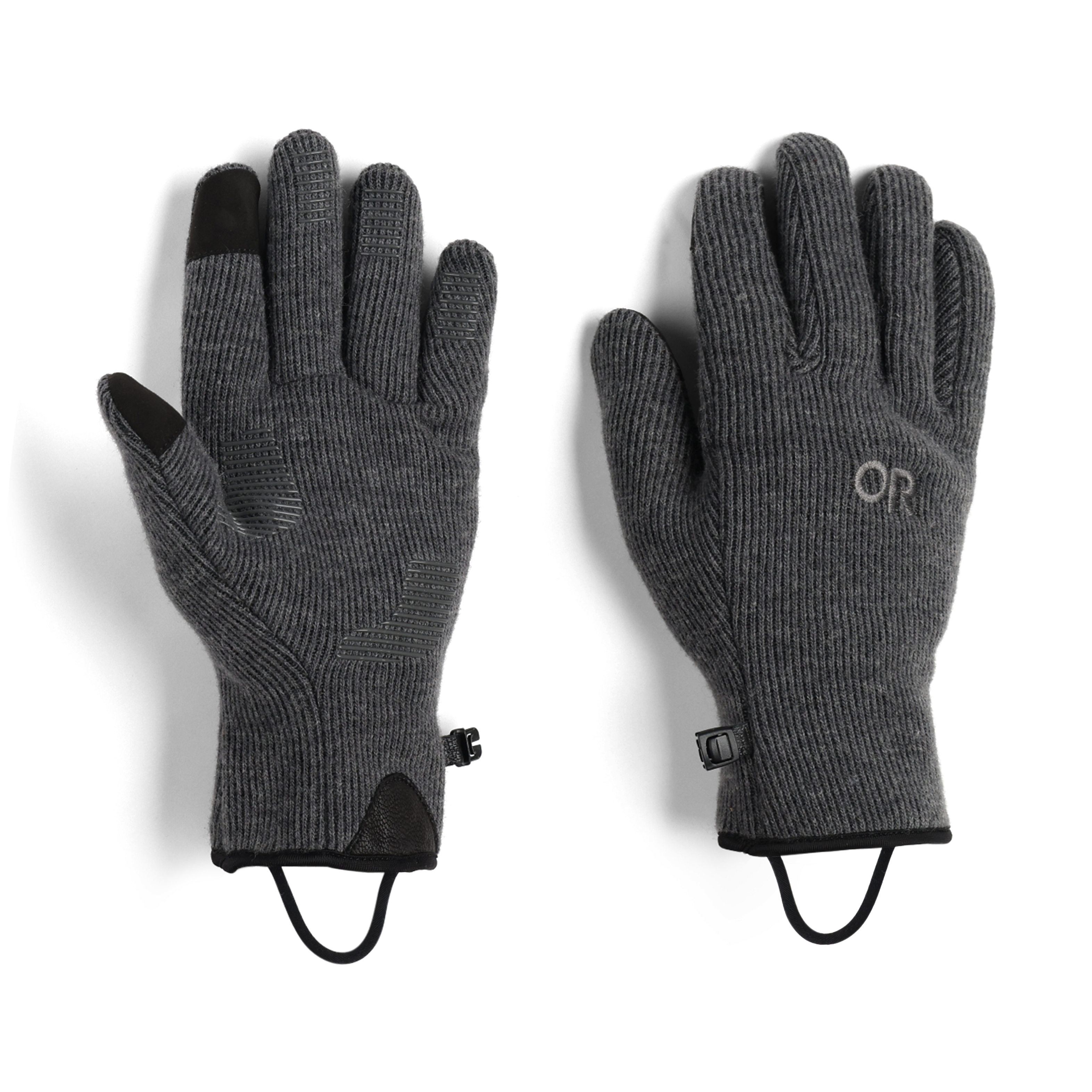 Men's Touchscreen Gloves for Cold Weather with Wool Warmth | Flurry Sensor