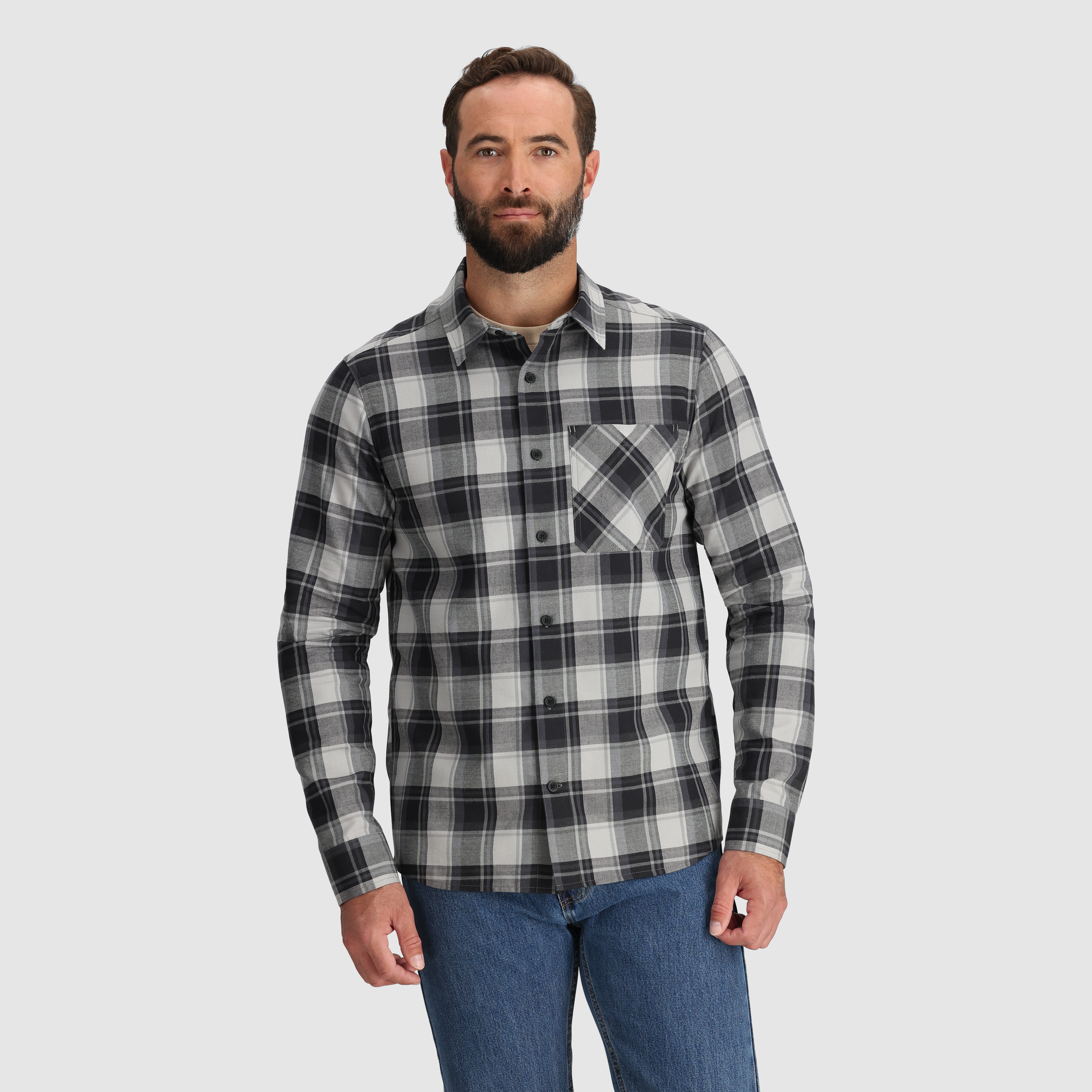 Men's Ravenna Flannel Shirt for Hiking & Casual Wear | UPF 40 & Moisture-Wicking
