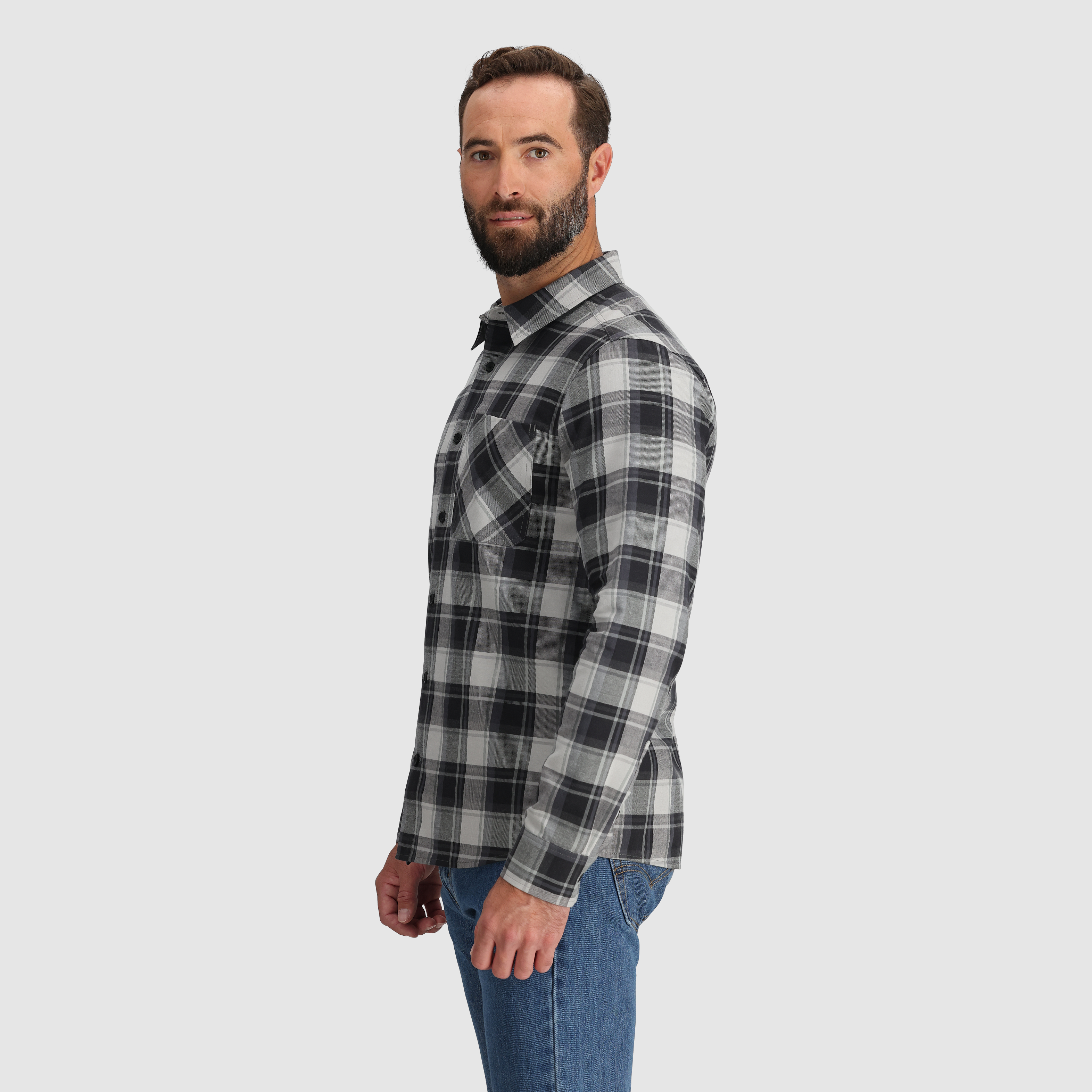 Men's Ravenna Flannel Shirt for Hiking & Casual Wear | UPF 40 & Moisture-Wicking