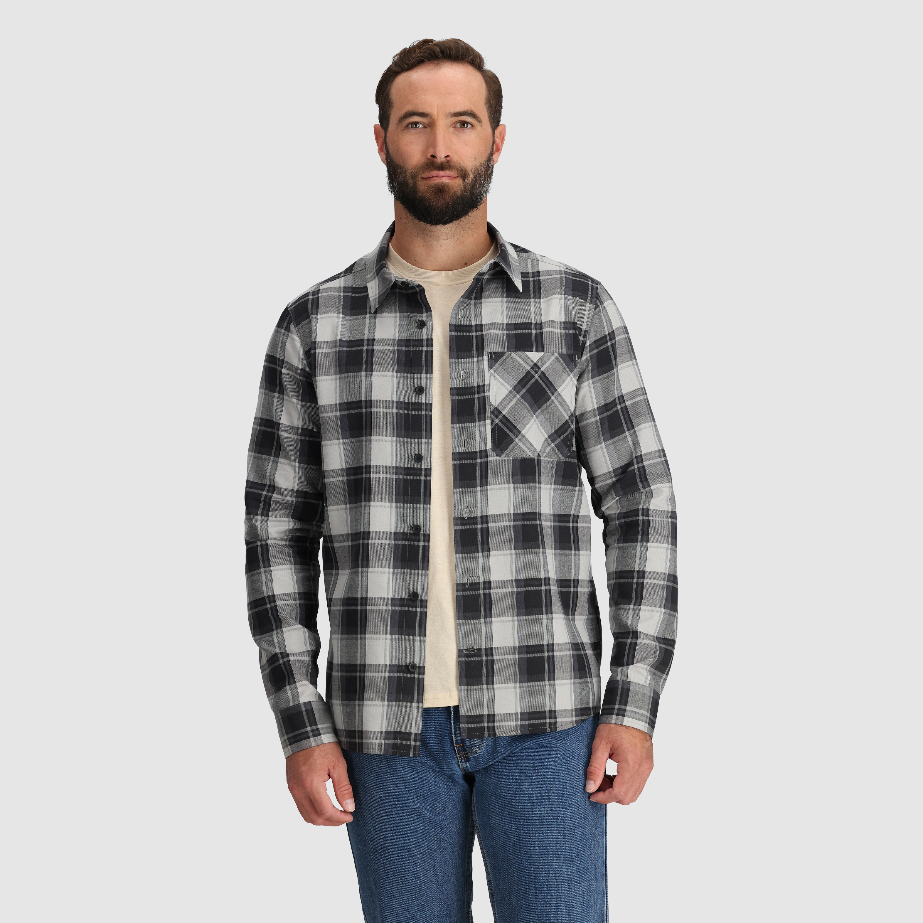 Men's Ravenna Flannel Shirt for Hiking & Casual Wear | UPF 40 & Moisture-Wicking