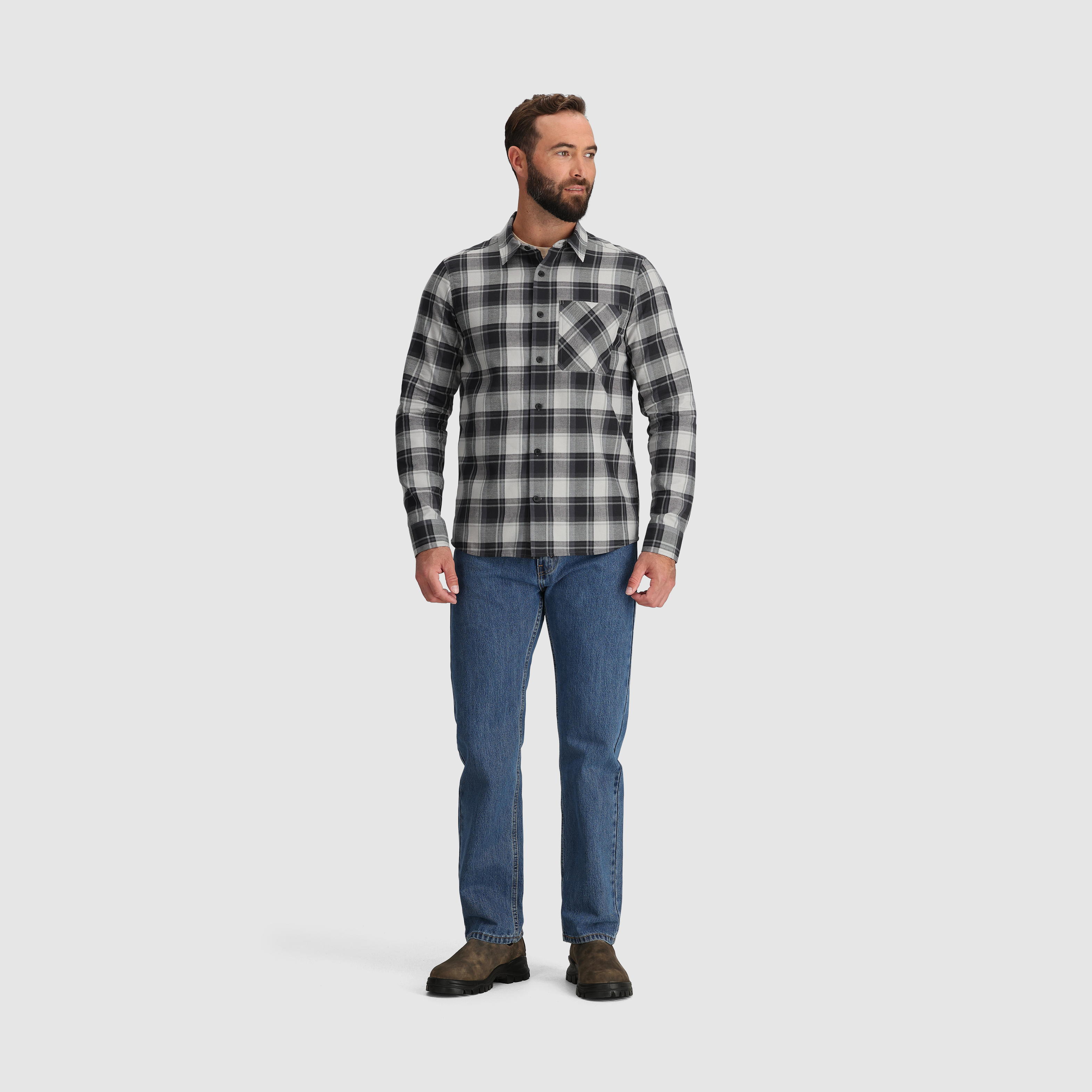 Men's Ravenna Flannel Shirt for Hiking & Casual Wear | UPF 40 & Moisture-Wicking