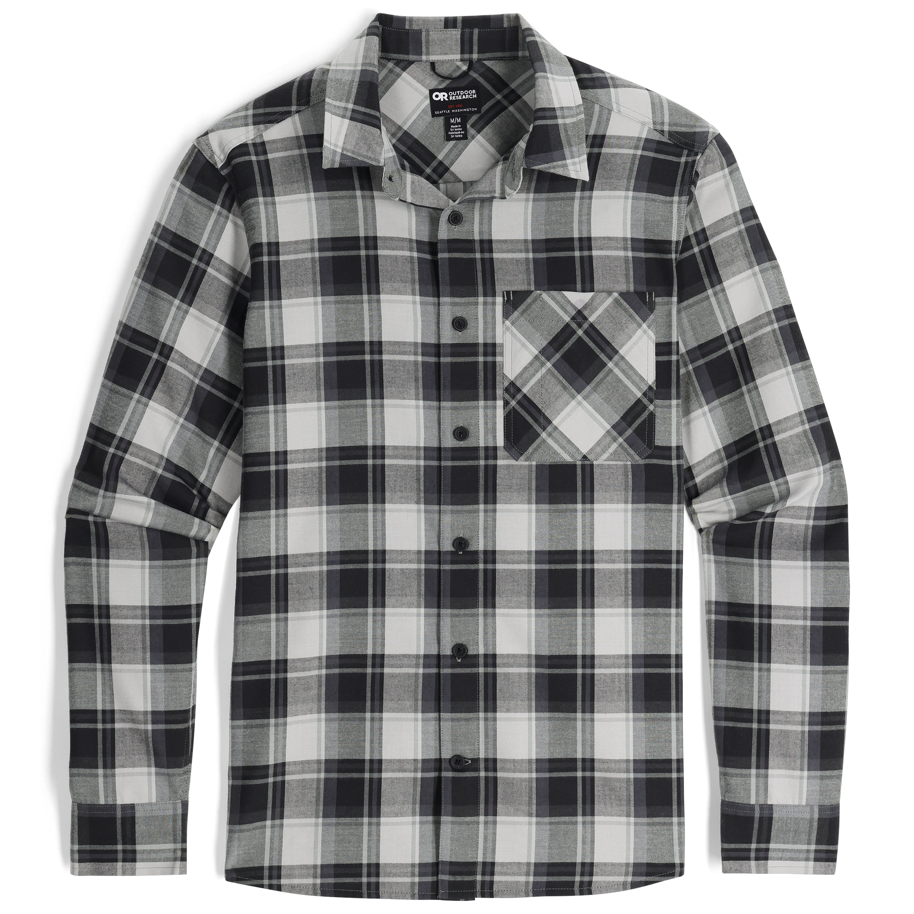 Men's Ravenna Flannel Shirt for Hiking & Casual Wear | UPF 40 & Moisture-Wicking