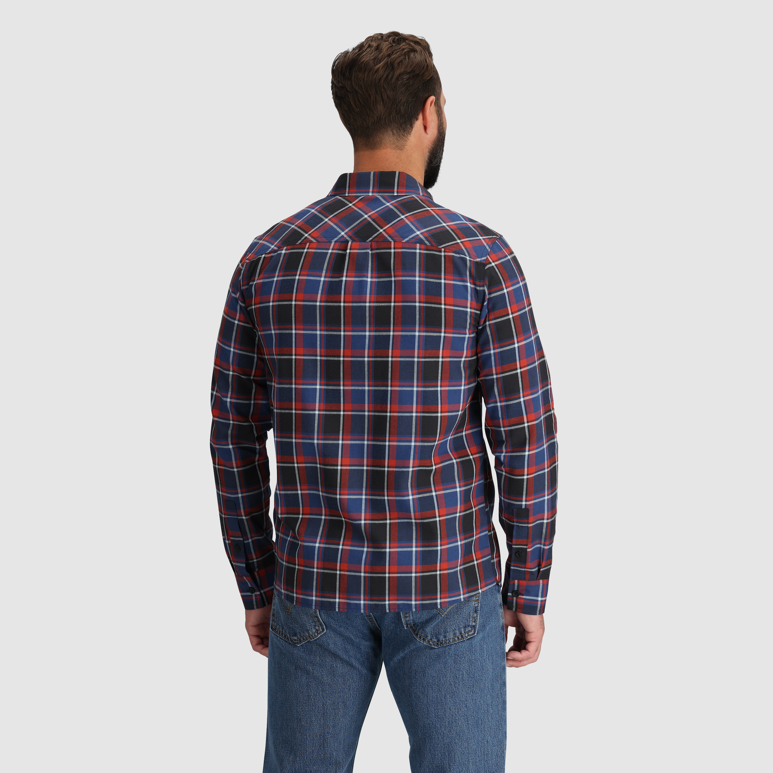 Men's Ravenna Flannel Shirt for Hiking & Casual Wear | UPF 40 & Moisture-Wicking